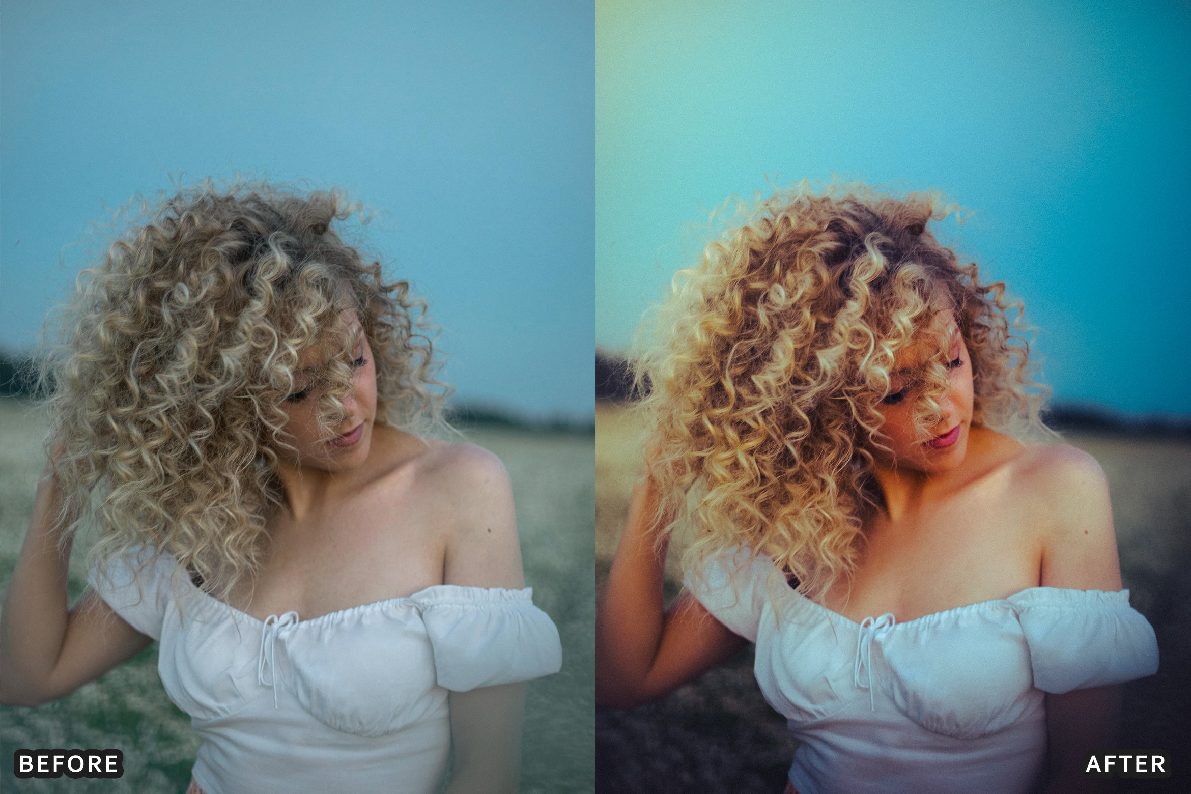 AI-Optimized Cinematic Golden Garden Lightroom Presets