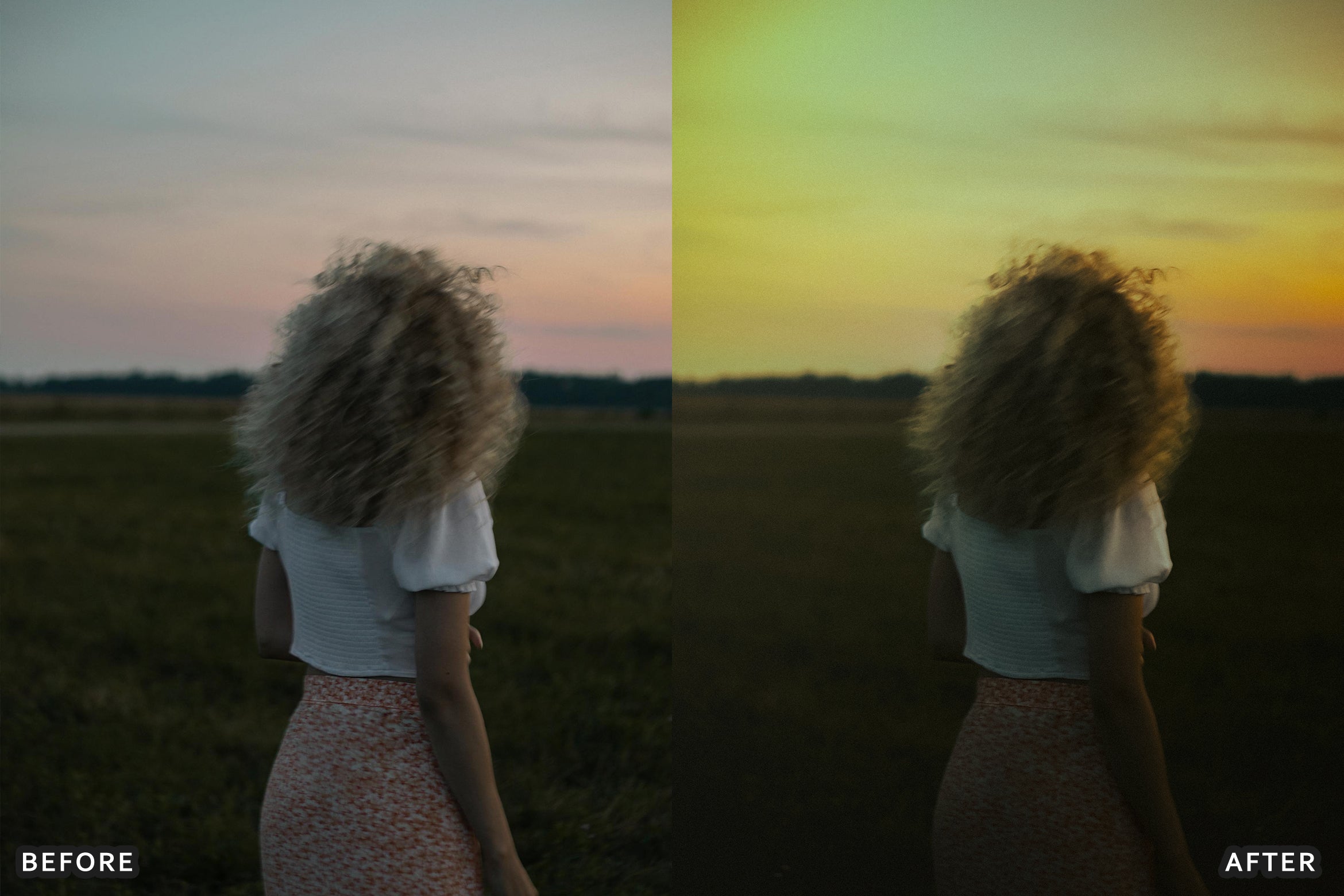 AI-Optimized Cinematic Golden Garden Lightroom Presets