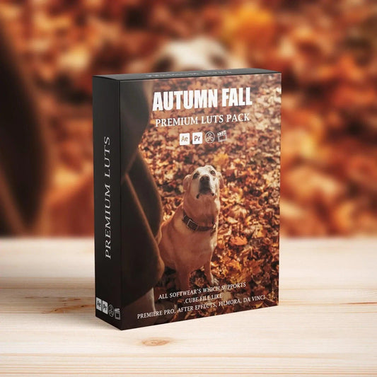 Autumn Fall Cinematic Premium Video LUTs - Cinematic LUTs Pack, Color Grading Video Presets, Premium FILM LUTs, Premium LUTs - aaapresets.com