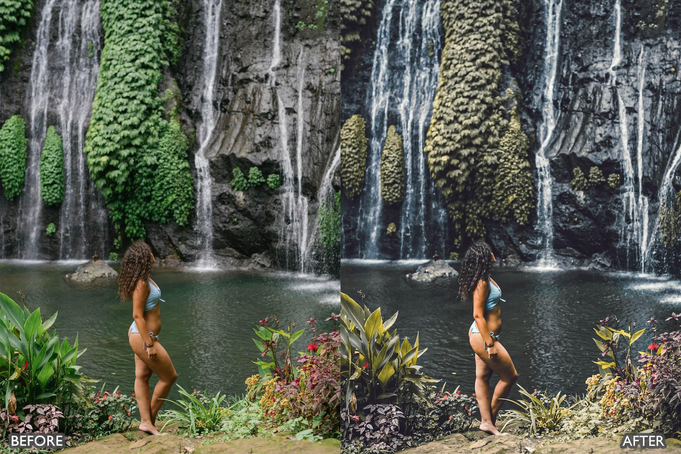 Bali Moody Green Lightroom Presets - adobe lightroom presets, Blogger presets, Cinematic Presets, instagram presets, lightroom presets, moody presets, Portrait presets, presets before and after, professional lightroom presets - aaapresets.com