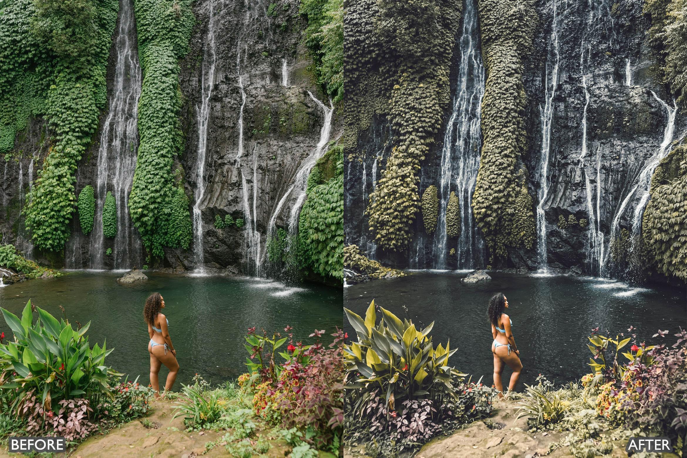 Bali Moody Green Lightroom Presets - adobe lightroom presets, Blogger presets, Cinematic Presets, instagram presets, lightroom presets, moody presets, Portrait presets, presets before and after, professional lightroom presets - aaapresets.com