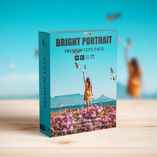 Bright Portrait Cinematic Film LUTs Pack - Cinematic LUTs Pack, Color Grading Video Presets, Luts For Premier Pro Final Cut Pro, Premium FILM LUTs, Premium LUTs - aaapresets.com