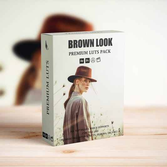 Brown LUT Packs for Color Grade Your Films - Cinematic LUTs Pack, Color Grading Video Presets, Luts For Premier Pro Final Cut Pro, Premium FILM LUTs, Premium LUTs - aaapresets.com