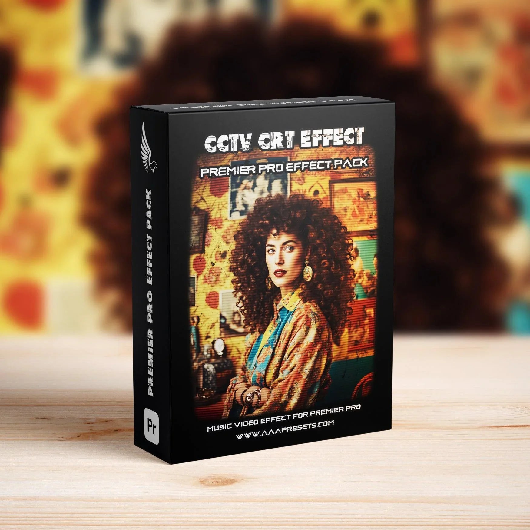 CCTV CRT Effect in Premiere Pro - Premiere Pro Transitions - by AAA Presets