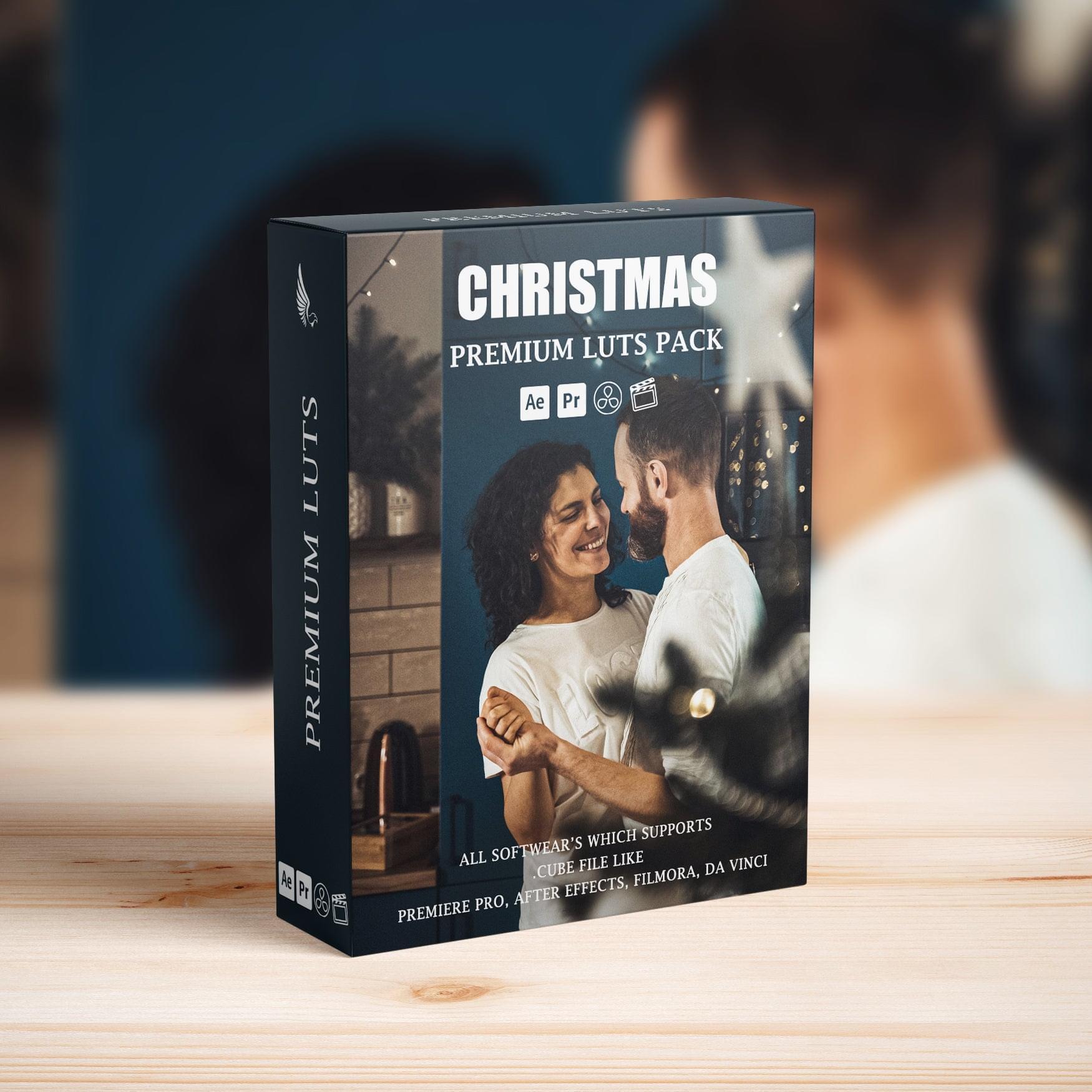 Christmas Xmas Video LUTs Pack - Cinematic LUTs Pack, Color Grading Video Presets, Luts For Premier Pro Final Cut Pro, Premium FILM LUTs, Premium LUTs - aaapresets.com