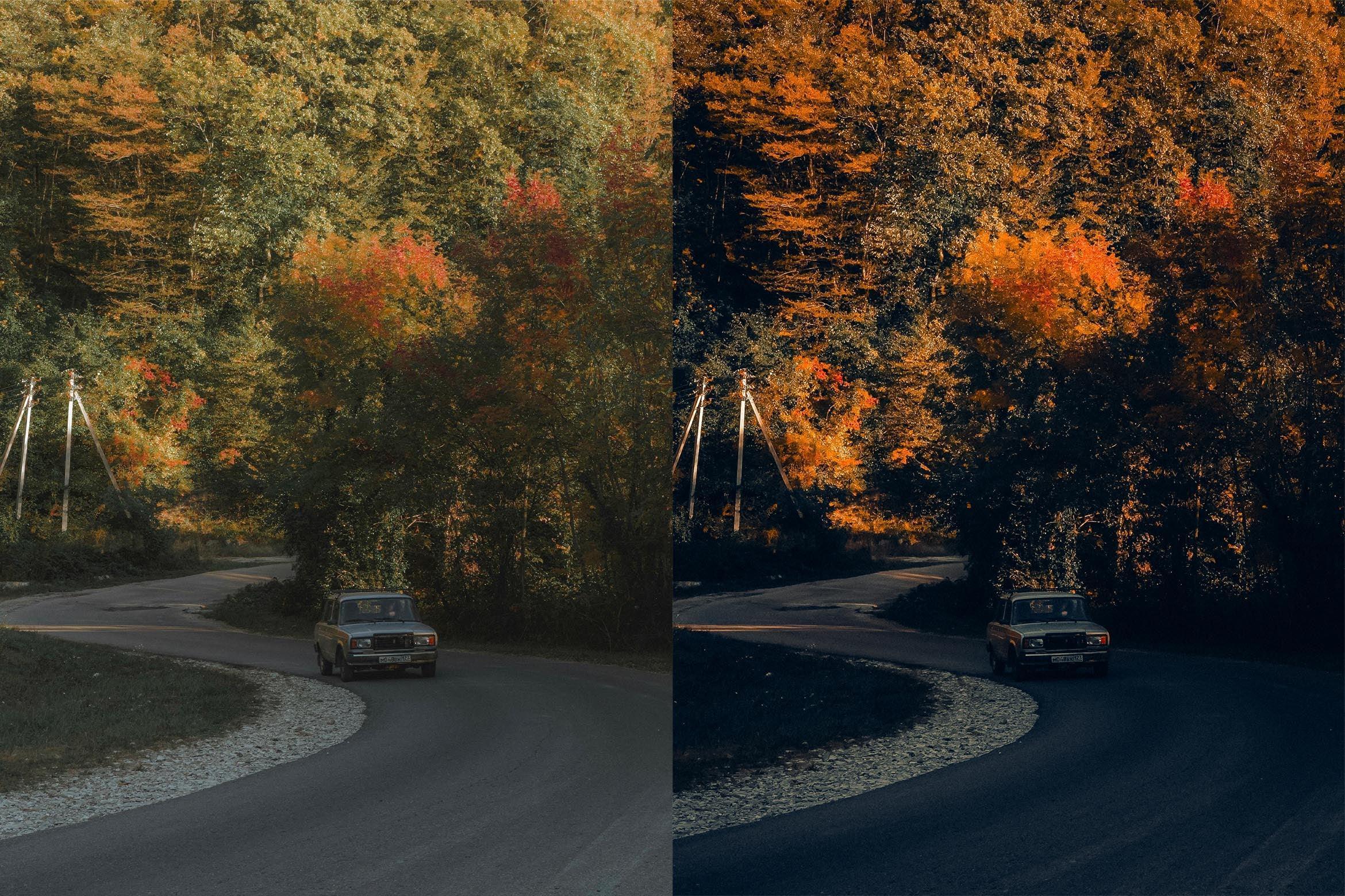 Cinematic Autumn Fall Lightroom Presets - Lightroom Presets - by AAA Presets