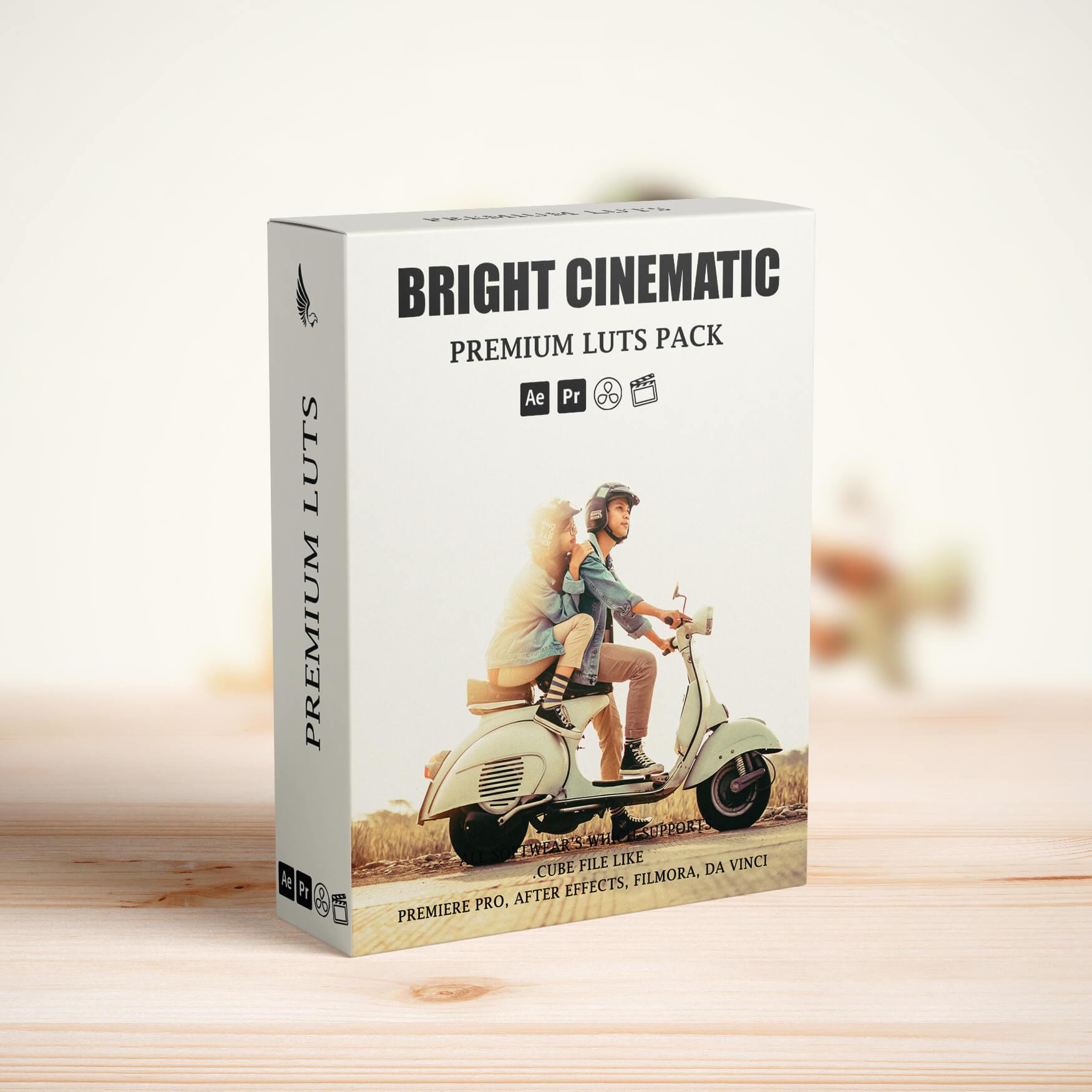 Cinematic Bright Soft Film LUTS Pack for Video Editing - Video LUTs - by AAA Presets