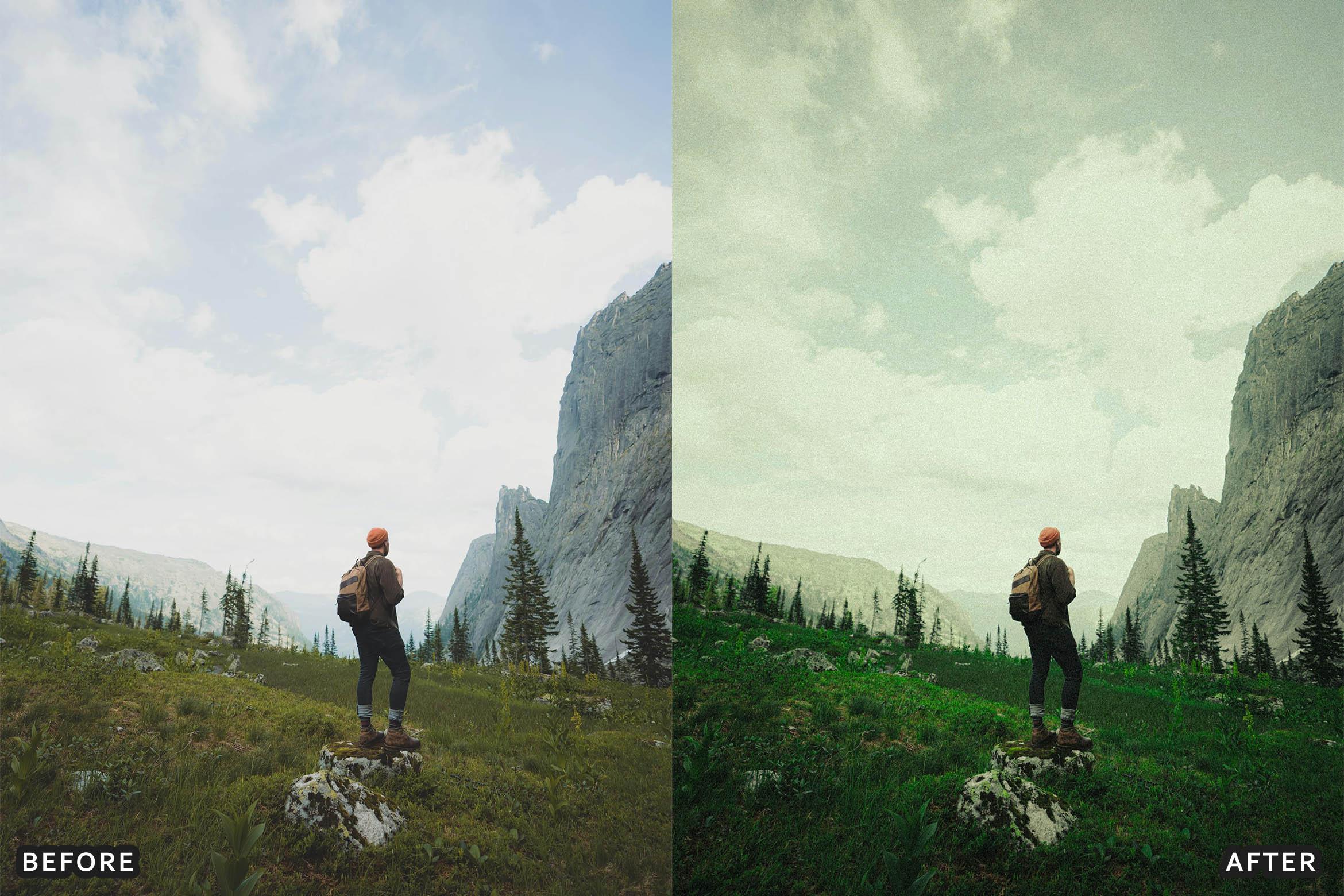 Cinematic Camping Adventure Lightroom Presets