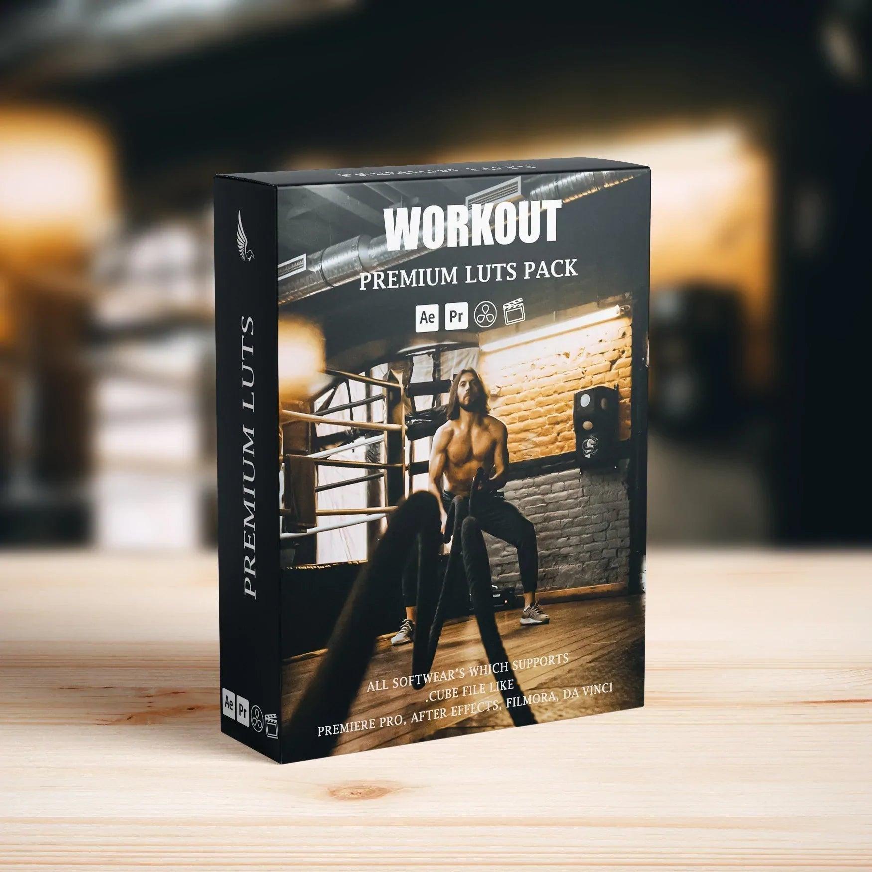 Cinematic HDR Look Workout Video LUT - Video LUTs - by AAA Presets