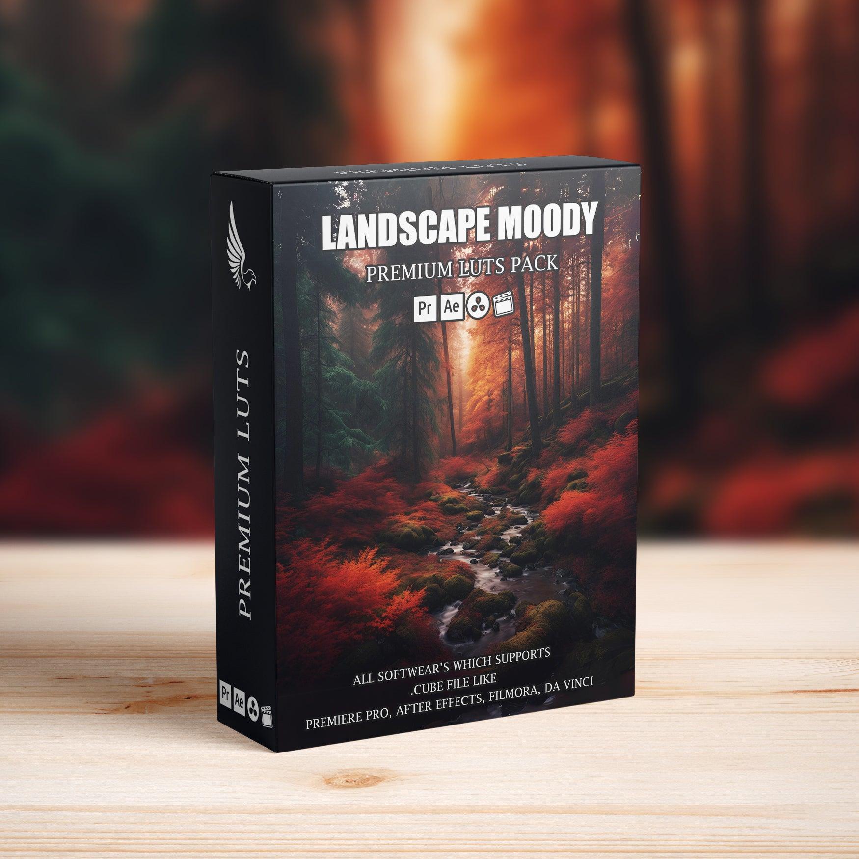 Cinematic Landscape Dark and Moody Video LUTs - Video LUTs - by AAA Presets