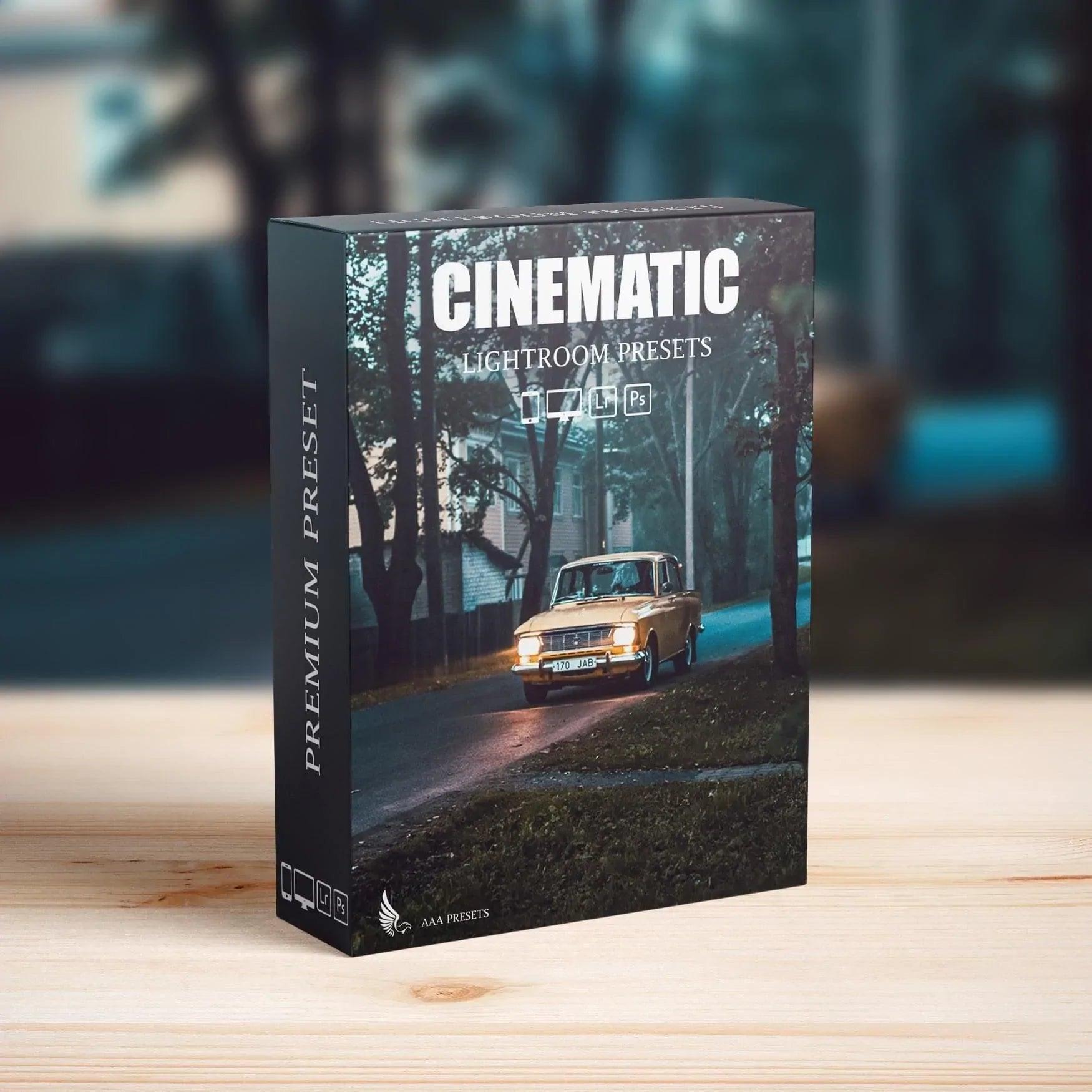 Cinematic Moody Blue Lightroom Presets - Lightroom Presets - by AAA Presets