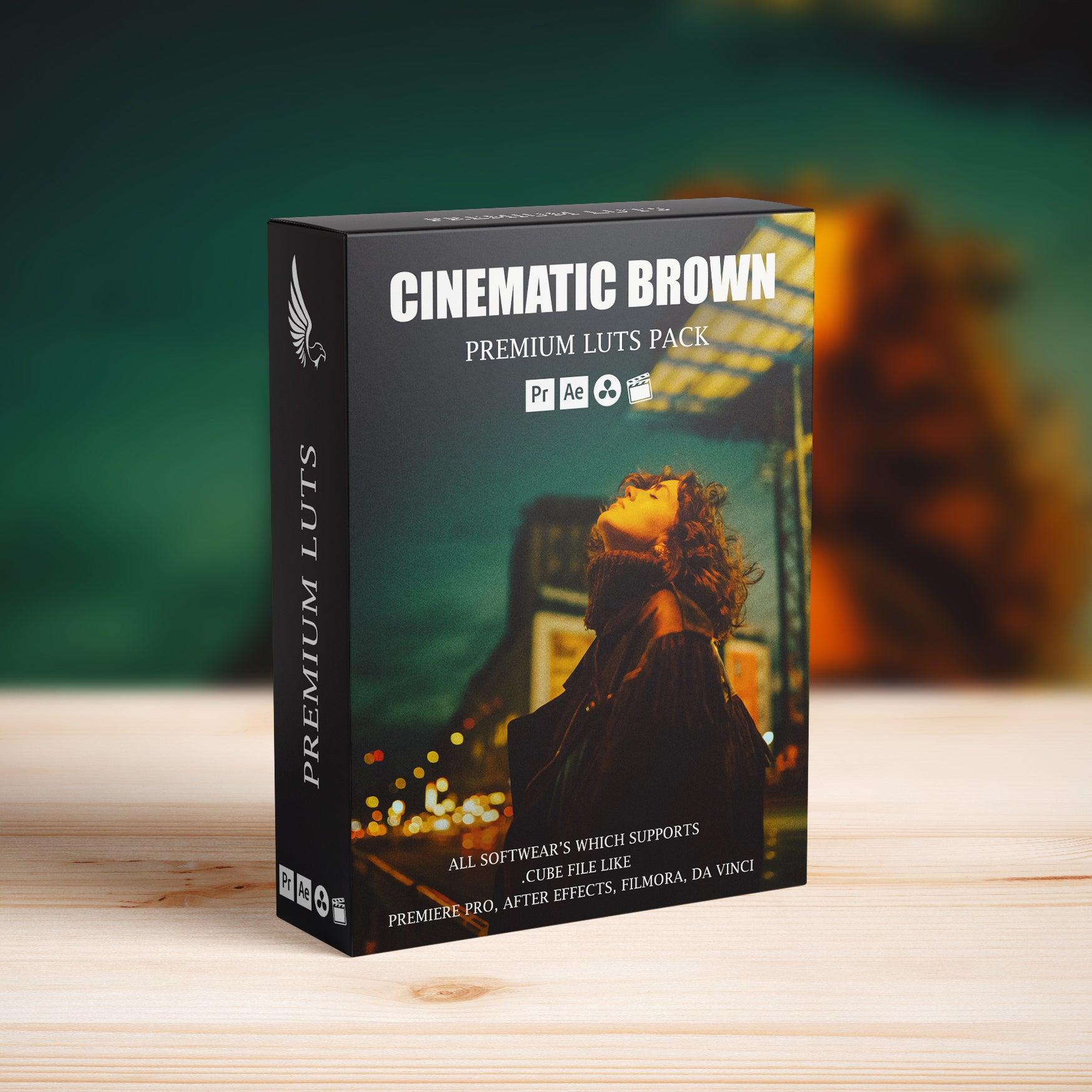 Cinematic Moody Brown Film Look LUTs Pack - Video LUTs - by AAA Presets