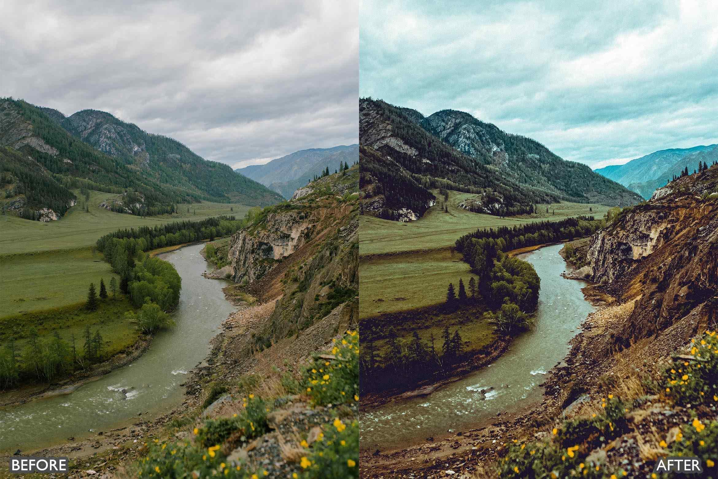 Cinematic Moody Dark Green Lightroom Presets - Lightroom Presets - by AAA Presets