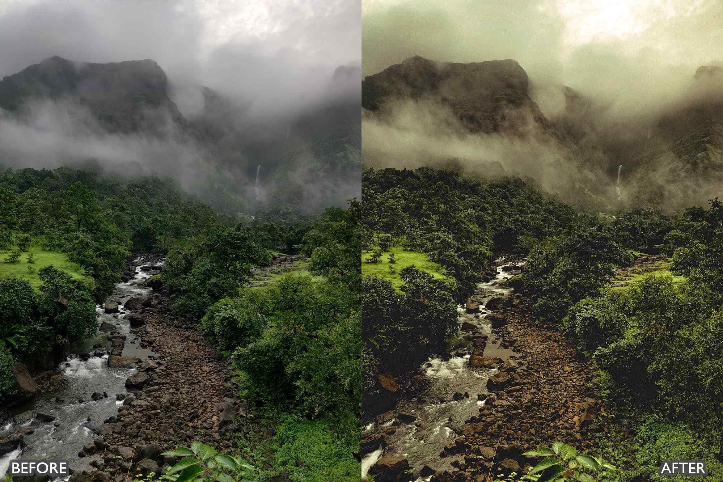 Cinematic Moody Dark Green Lightroom Presets - Lightroom Presets - by AAA Presets