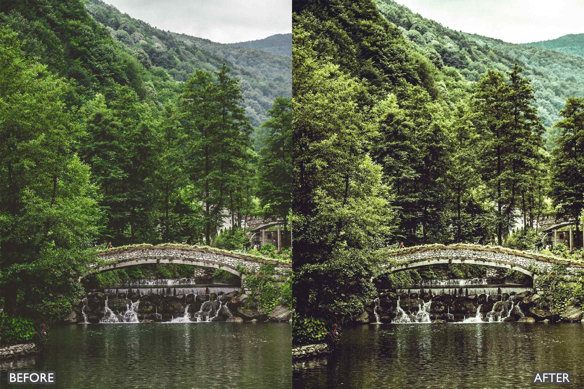 Cinematic Moody Dark Green Lightroom Presets - Lightroom Presets - by AAA Presets