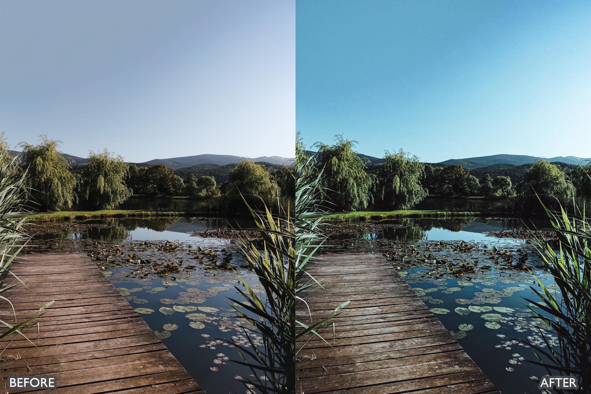 Cinematic Nature Moody Green Lightroom Preset - Lightroom Presets - by AAA Presets