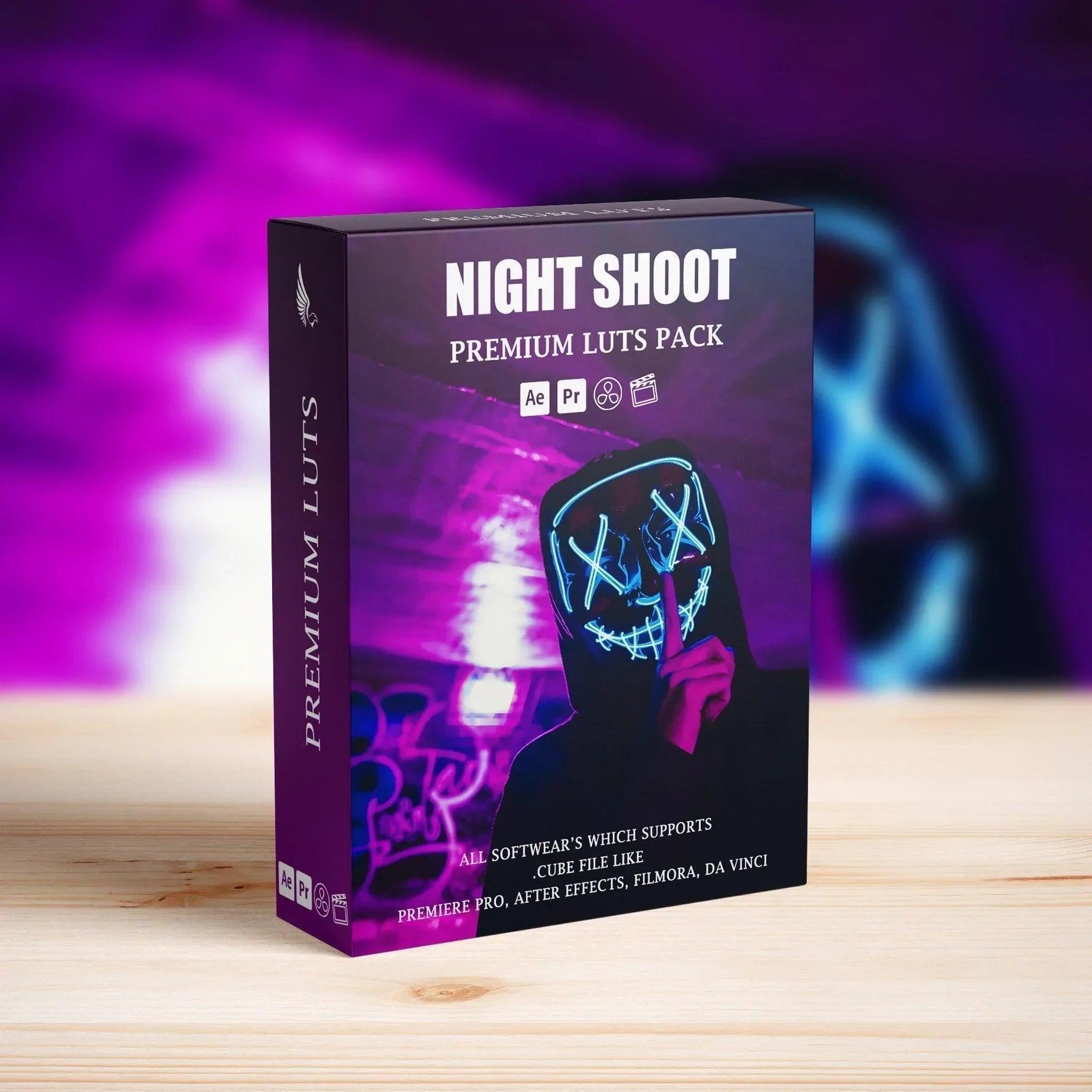 Cinematic Night Color Grading LUTs Pack - Video LUTs - by AAA Presets