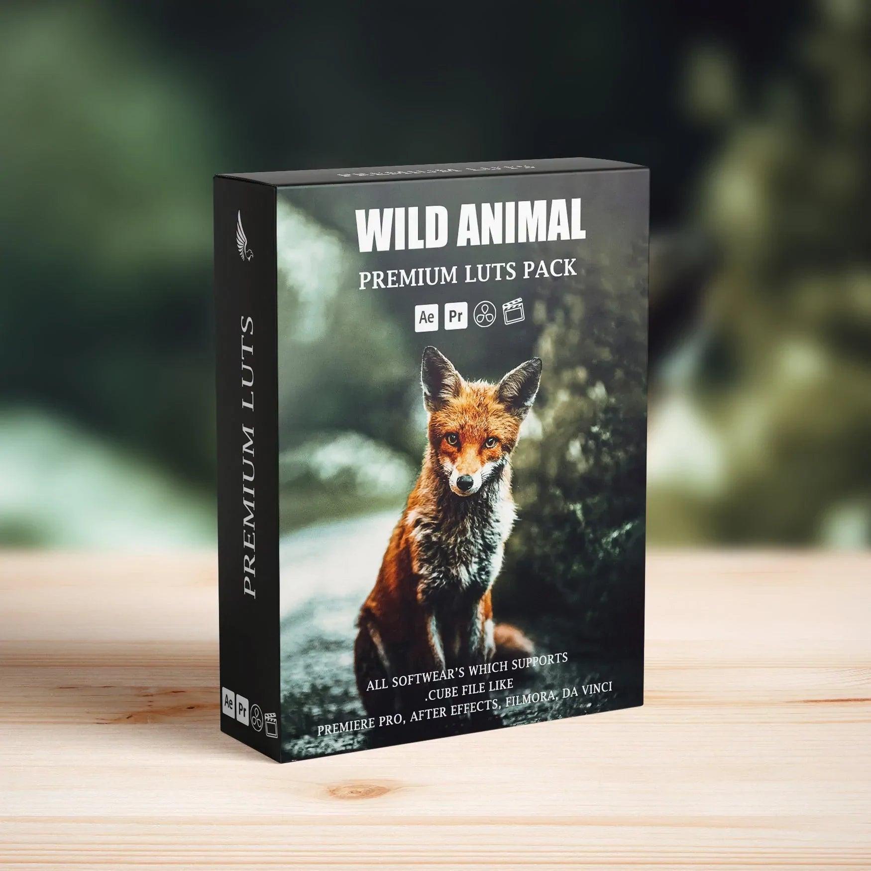 Cinematic Safari Wildlife Premium LUTs Pack - Cinematic LUTs Pack, Color Grading Video Presets, Luts For Premier Pro Final Cut Pro, Premium FILM LUTs, Premium LUTs - aaapresets.com