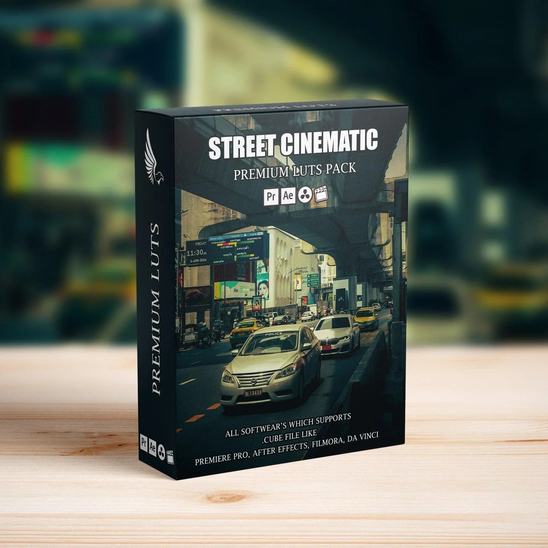 Cinematic Street Film Look LUTs Pack - Video LUTs - by AAA Presets