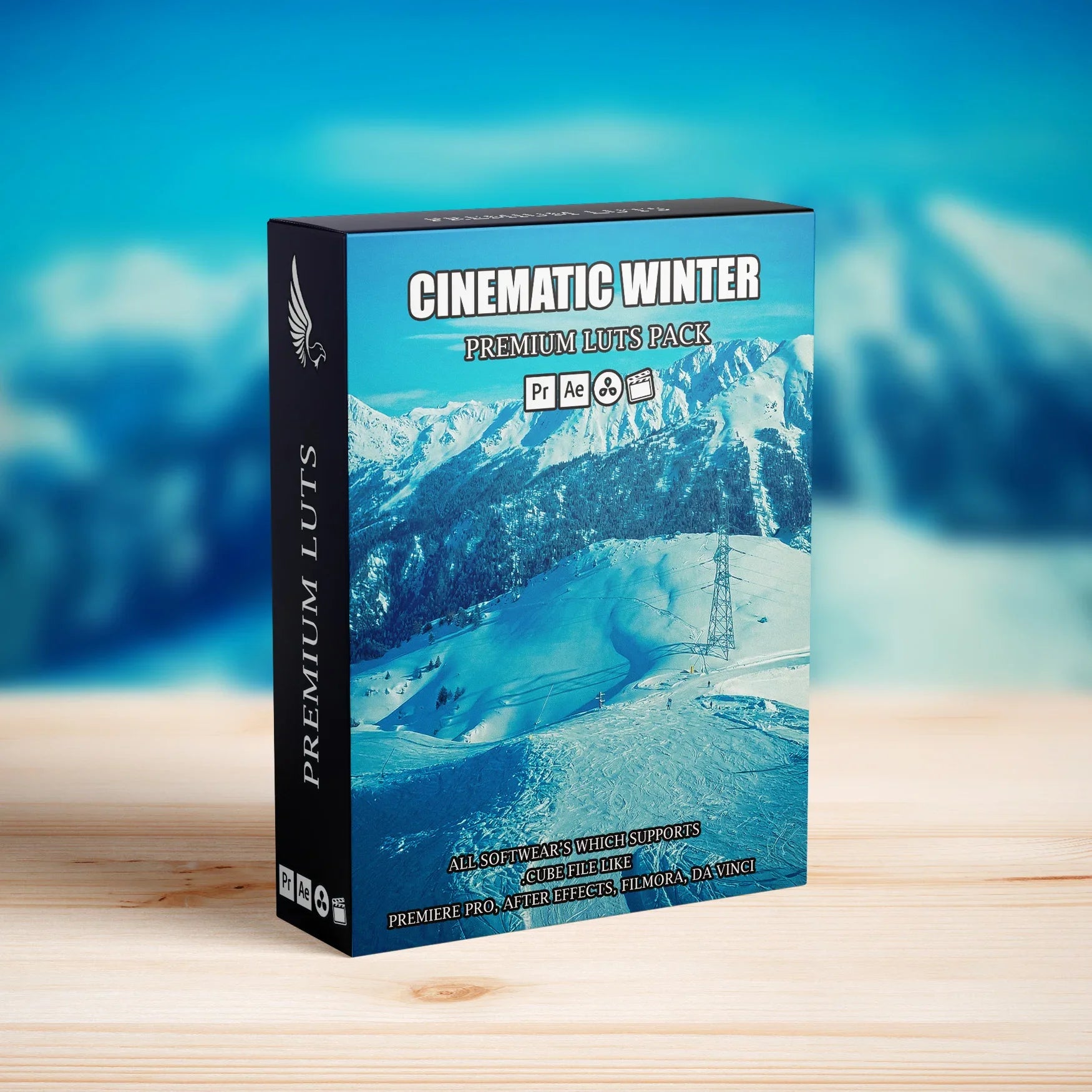 Cinematic Winter Landscape LUTs Pack - Video LUTs - by AAA Presets