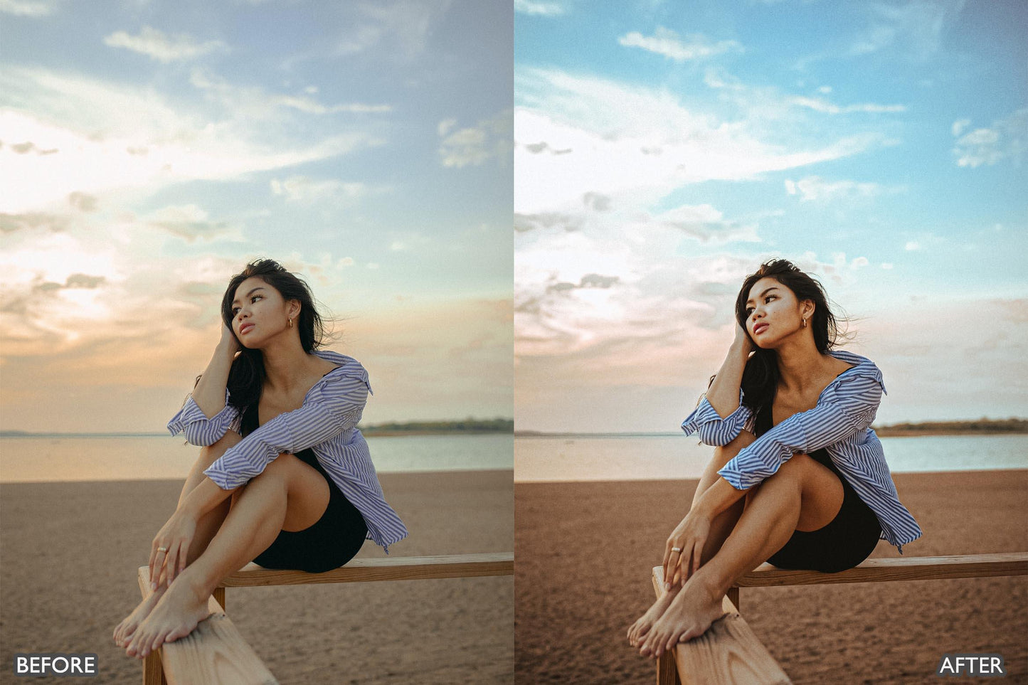 Clean & Classic Cinematic Lightroom Presets - adobe lightroom presets, Cinematic Presets, instagram presets, lightroom presets, Portrait presets, presets before and after, professional lightroom presets, summer presets, Warm Golden presets - aaapresets.com