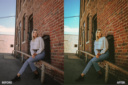 Clean & Classic Cinematic Lightroom Presets - adobe lightroom presets, Cinematic Presets, instagram presets, lightroom presets, Portrait presets, presets before and after, professional lightroom presets, summer presets, Warm Golden presets - aaapresets.com