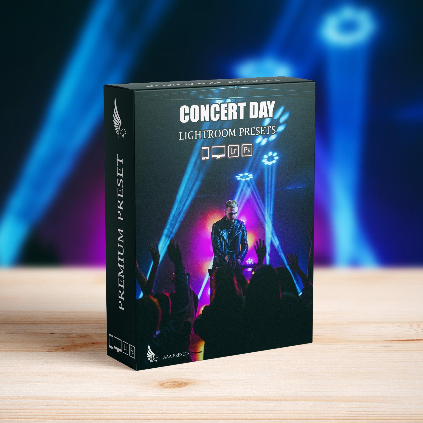 Concert Lightroom Presets - Lightroom Presets - by AAA Presets