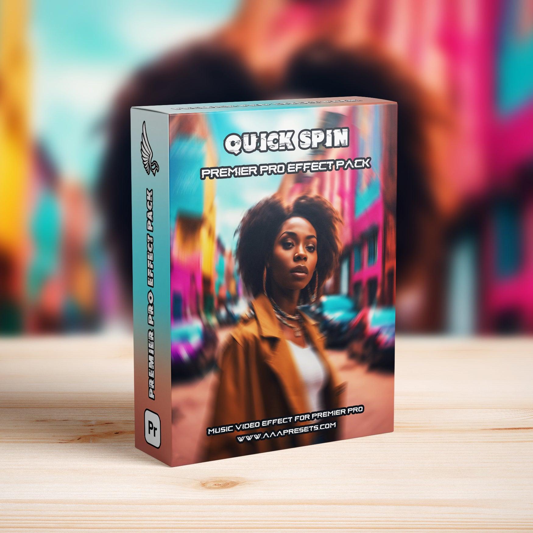 Corner Quick Spin Music Video Transition for Premiere Pro - Premiere Pro Transitions - by AAA Presets