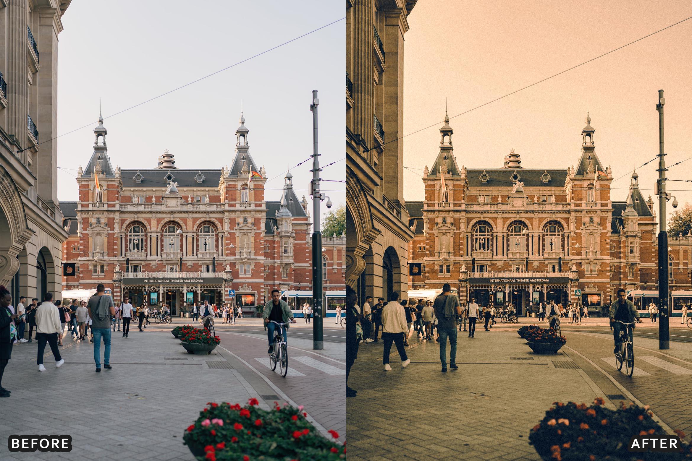 Dark and Moody Street Cinematic Film Look Presets - Lightroom Presets - by AAA Presets