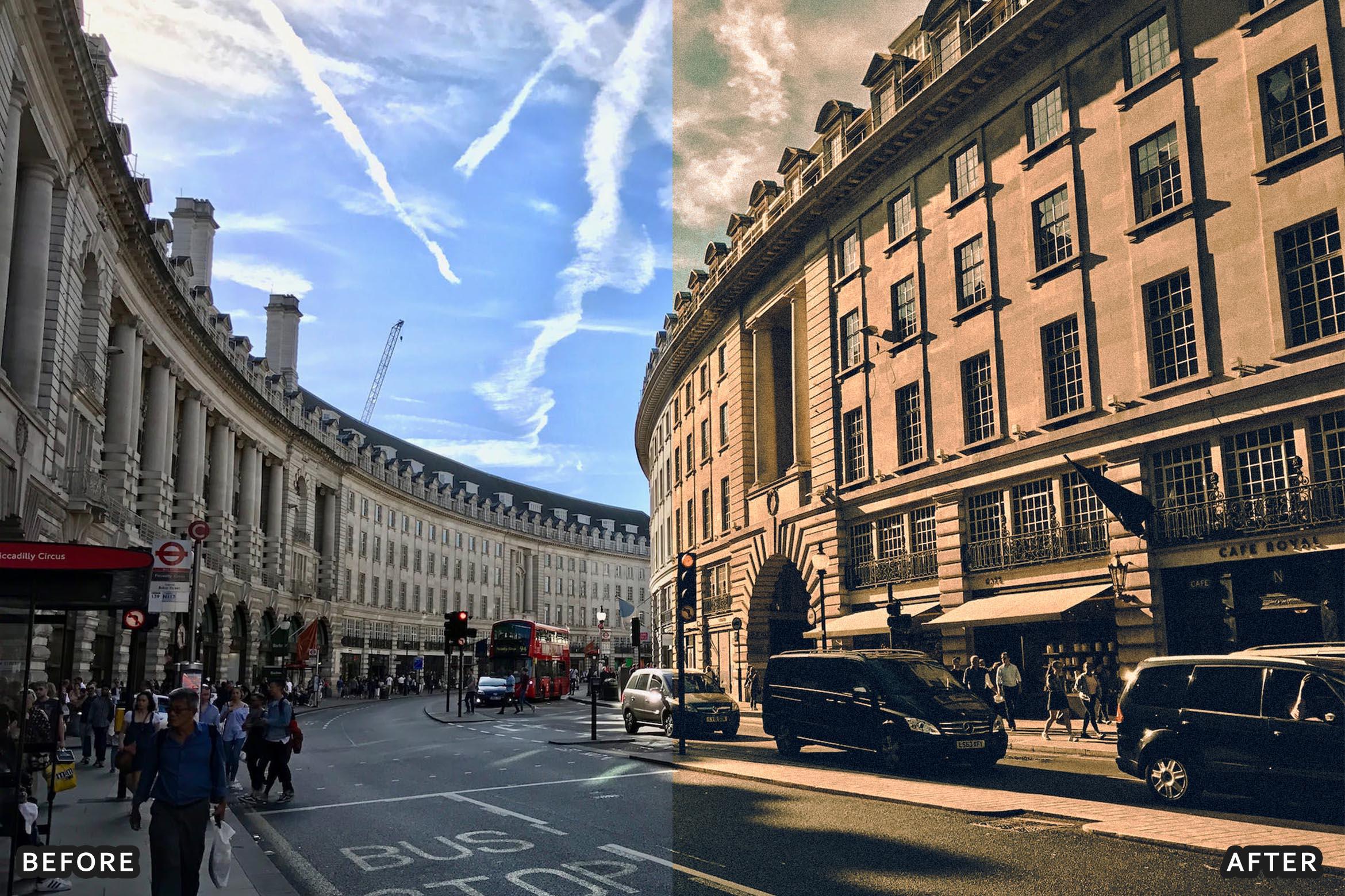 Dark and Moody Street Cinematic Film Look Presets - Lightroom Presets - by AAA Presets