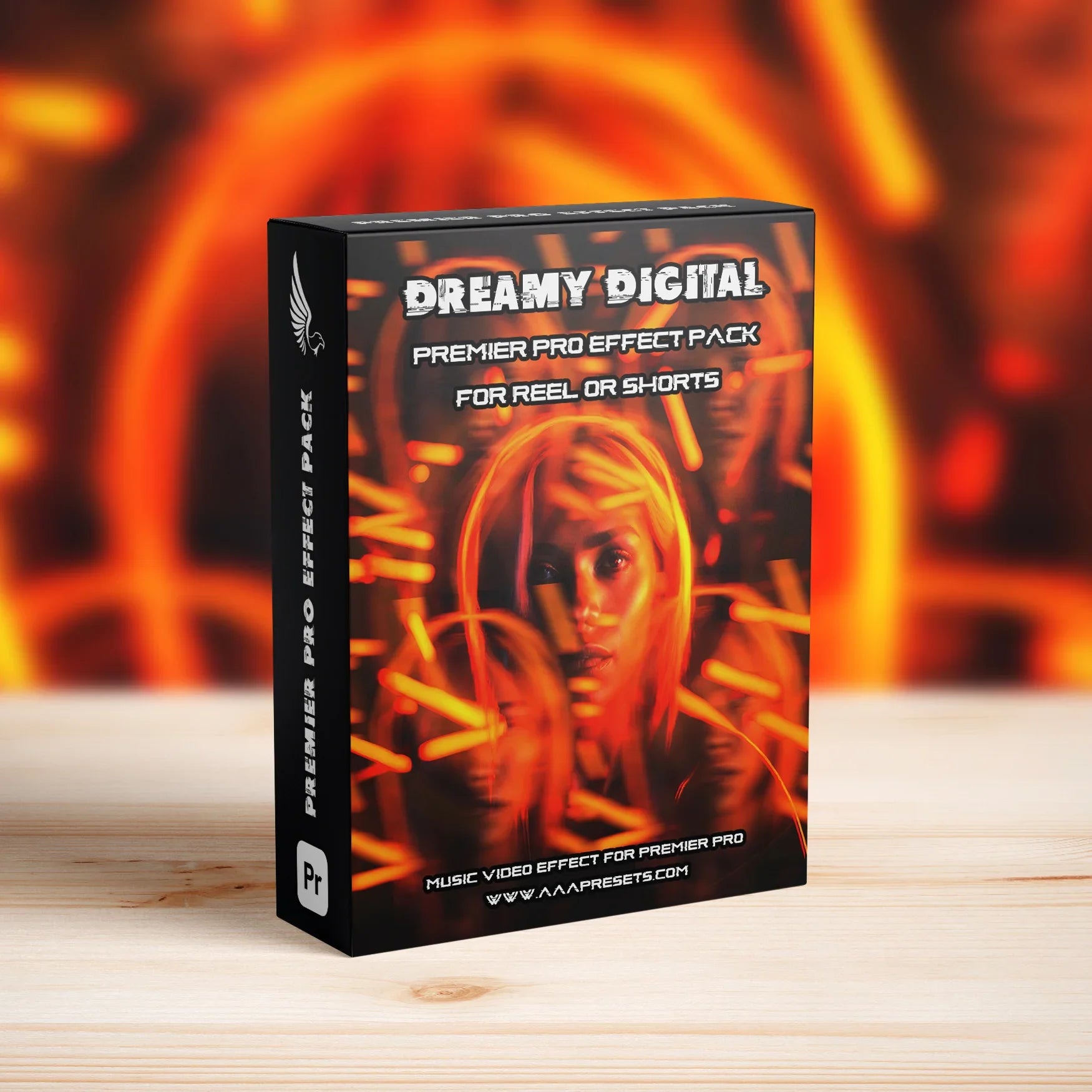 Dreamy Digital Effect for Reels, TikTok, and Shorts - Premiere Pro Transitions for vertical - by AAA Presets