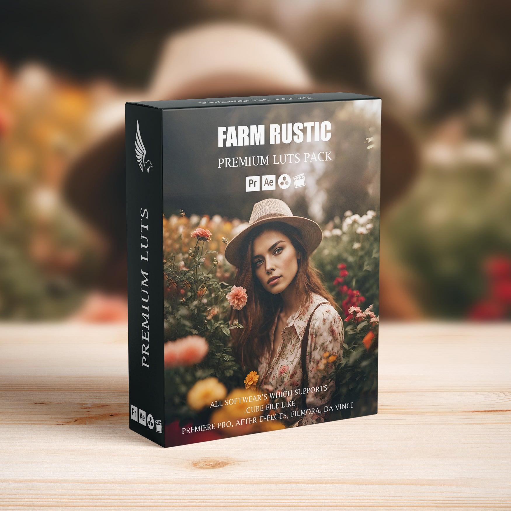 Farm Cinematic Brown LUTs Pack - Vintage Film Look for Video Editing - Video LUTs - by AAA Presets