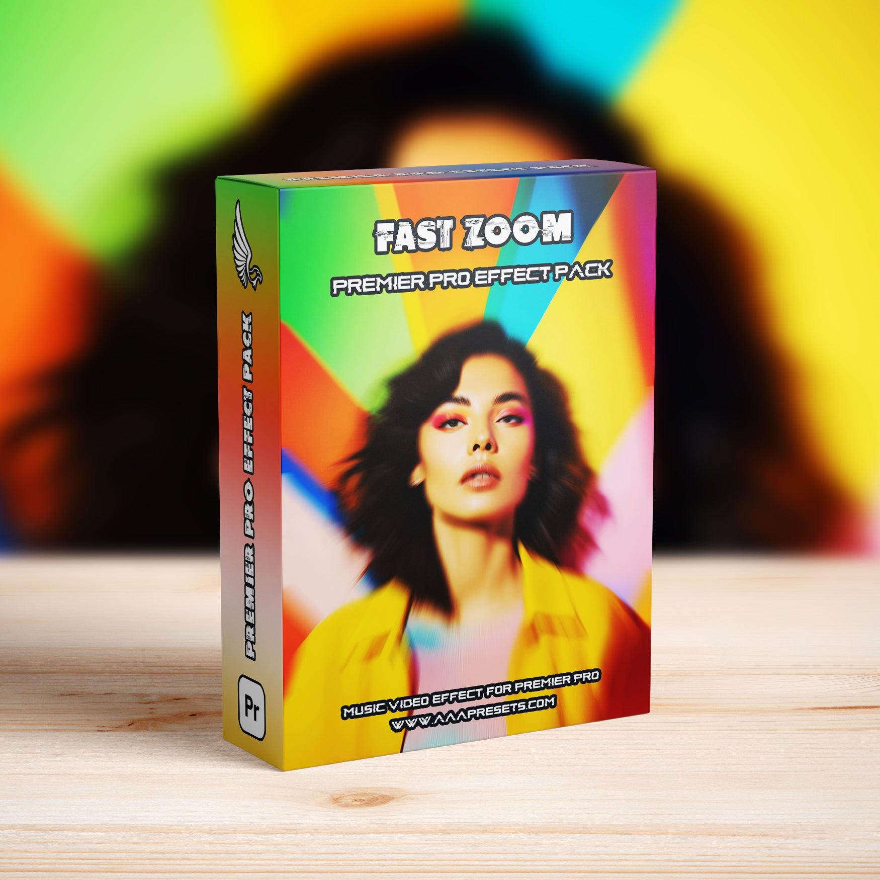 Fast Zoom Transition for Premiere Pro - effects for adobe premiere pro, Glitch Transitions, Music Video Transitions, Premiere Pro Effect, premiere pro transitions pack - aaapresets.com