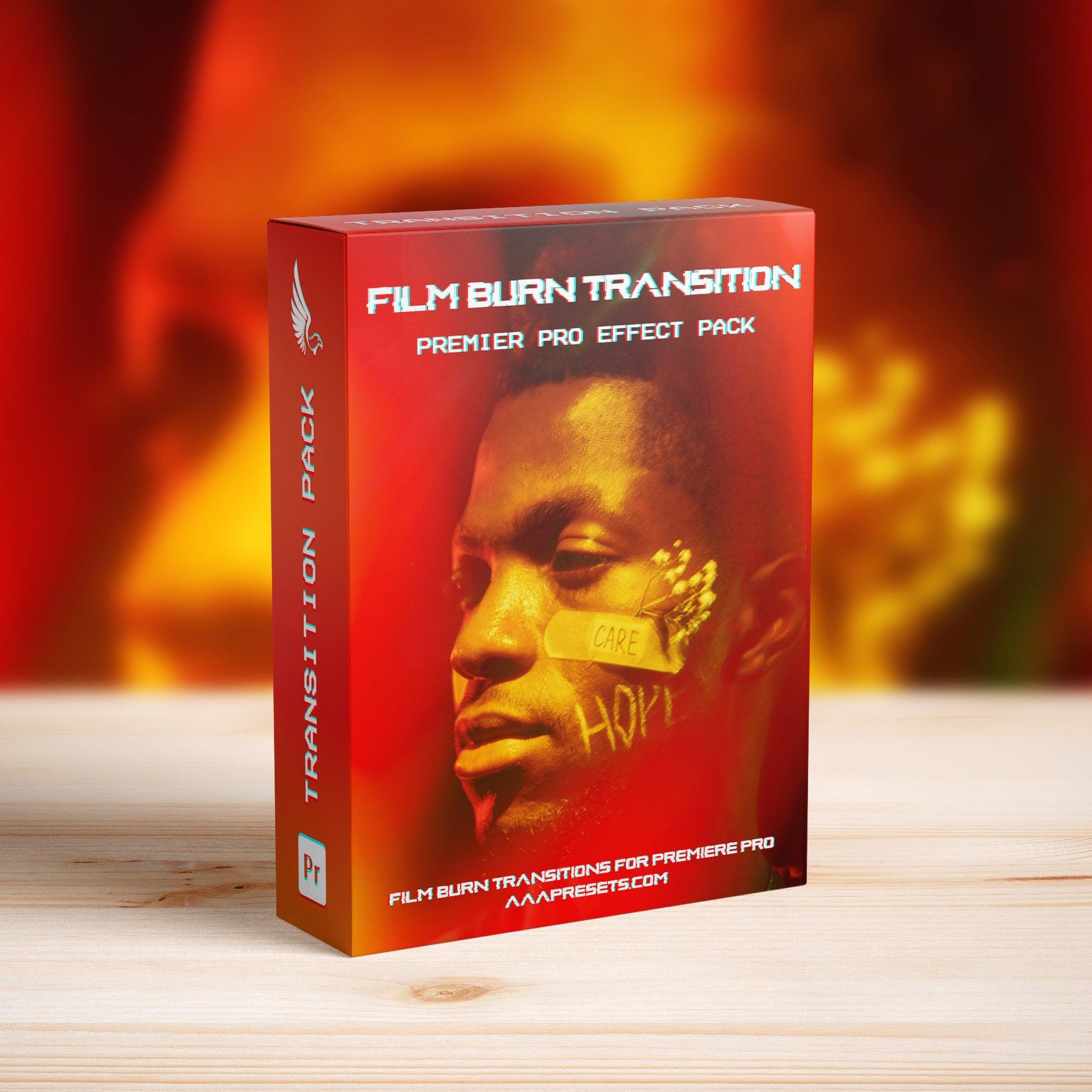 Film Burn Transitions For Adobe Premiere Pro - Premiere Pro Transitions - by AAA Presets