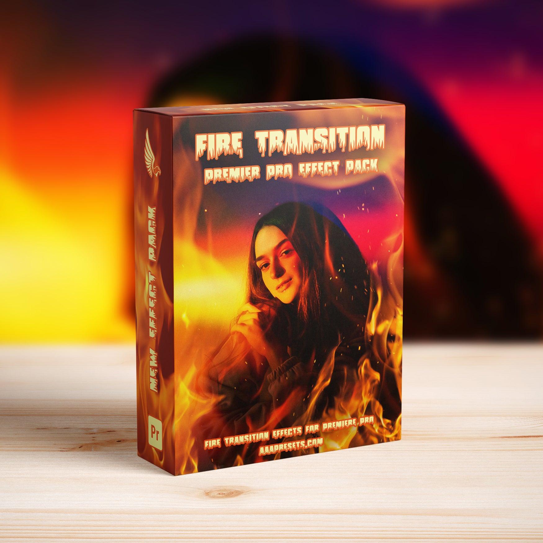 Fire Transition Effect For Premiere Pro - Premiere Pro Transitions - by AAA Presets