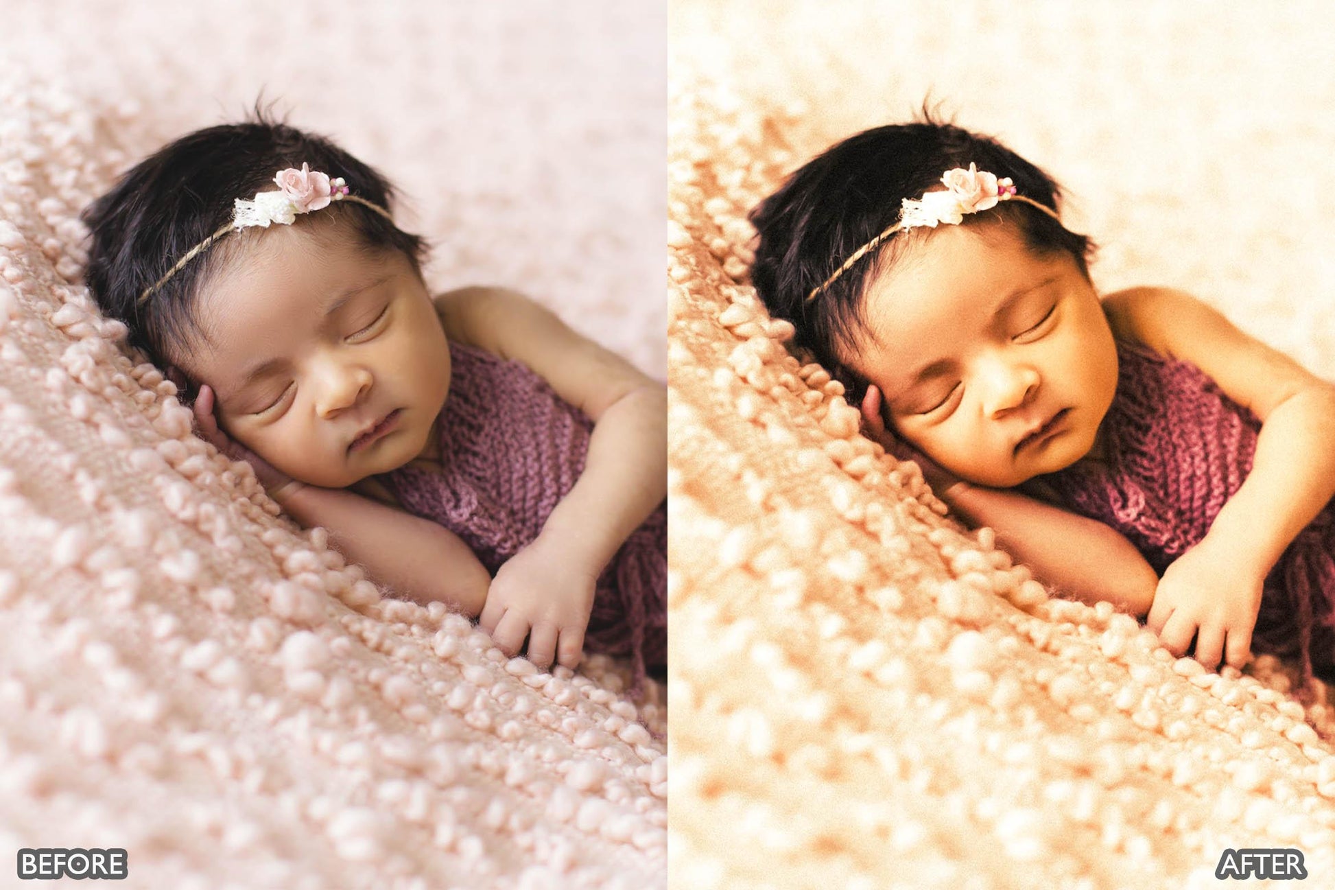 First Years Baby & Newborn Lightroom Presets - adobe lightroom presets, Blogger presets, Cinematic Presets, instagram presets, lightroom presets, moody presets, newborn presets, presets before and after, professional lightroom presets - aaapresets.com