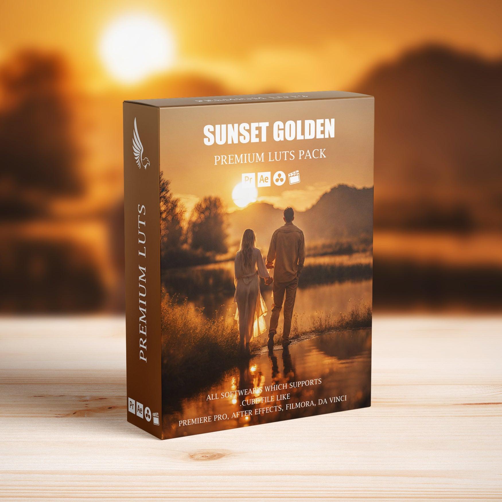 Golden Hour Glow LUTs For Achieve Cinematic Hollywood Looks - Video LUTs - by AAA Presets