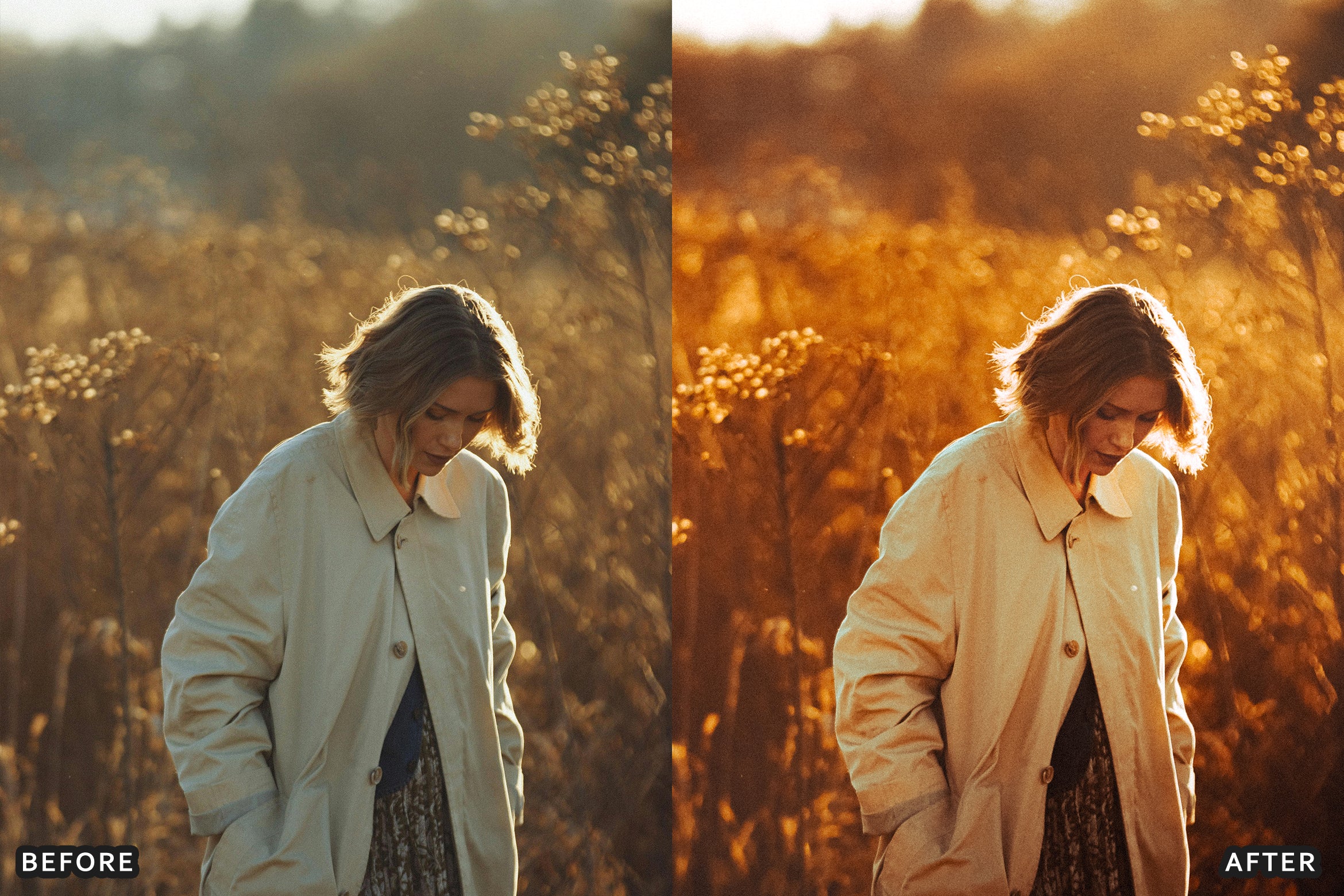 AI-Optimized Golden Fashion Lightroom Presets - Lightroom Presets - by AAA Presets