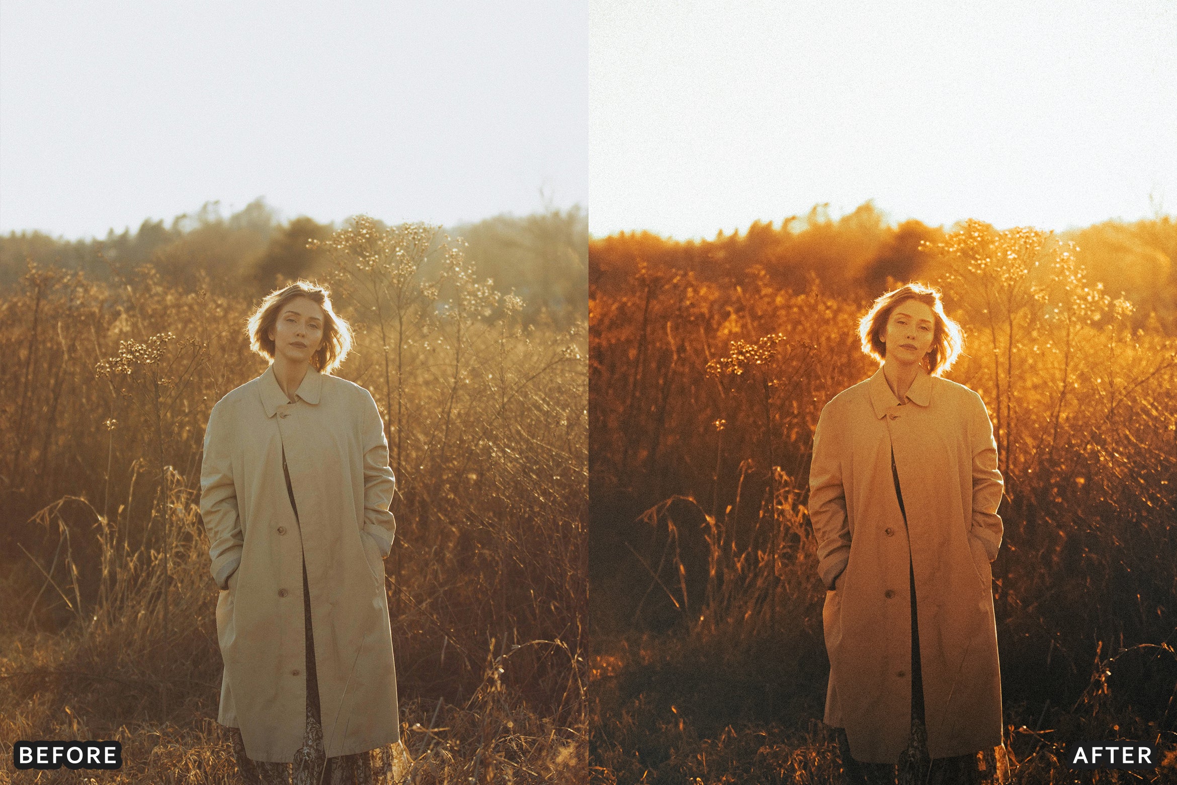 AI-Optimized Golden Fashion Lightroom Presets - Lightroom Presets - by AAA Presets