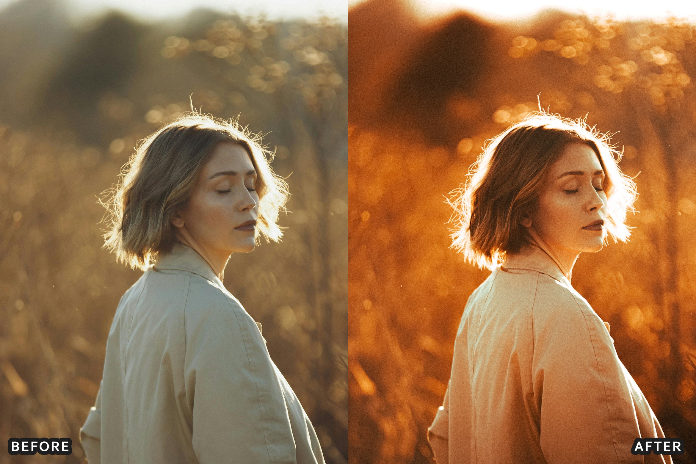 AI-Optimized Golden Fashion Lightroom Presets - Lightroom Presets - by AAA Presets