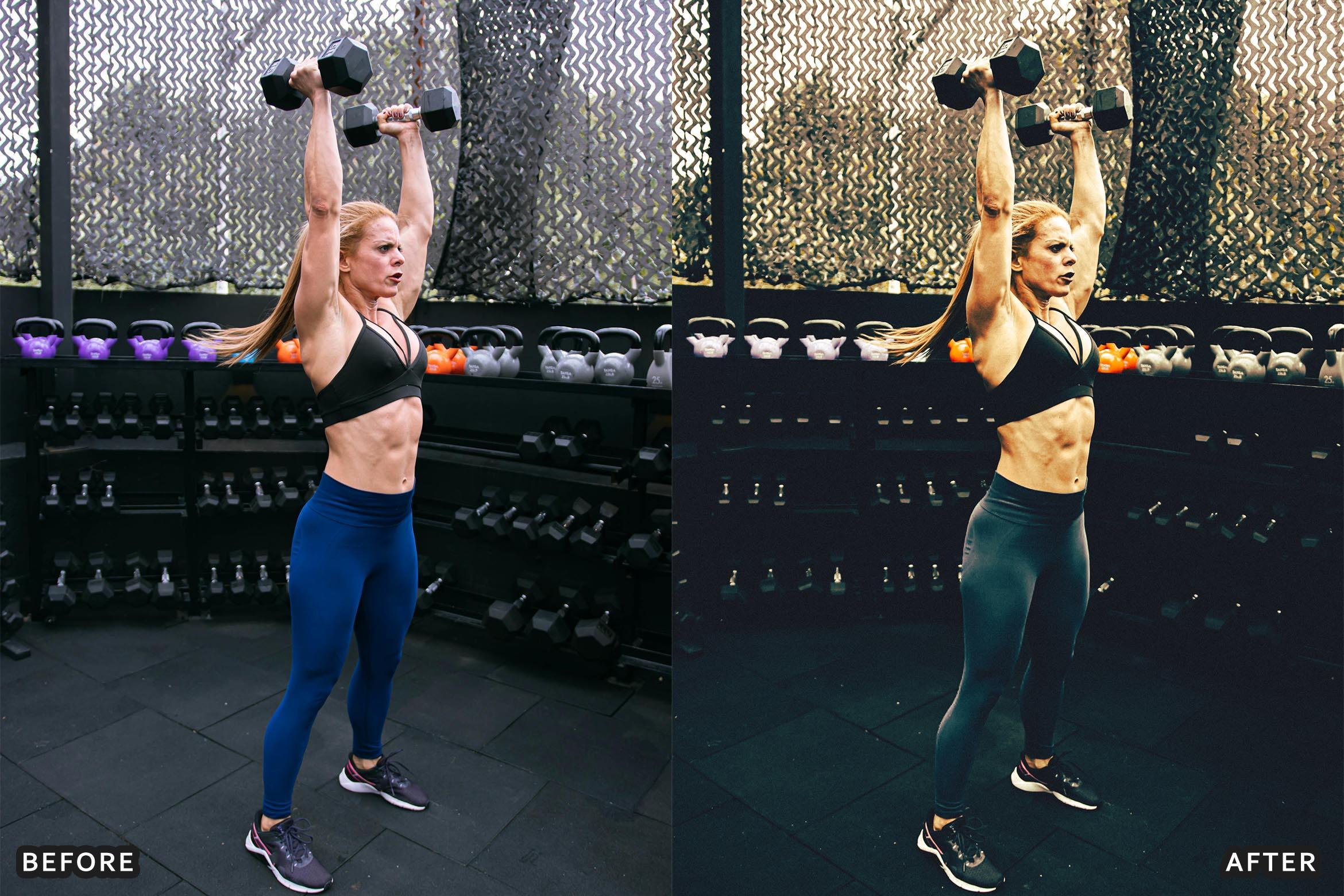 Gym & Fitness Lightroom Presets for Athletes & Trainers - Lightroom Presets - by AAA Presets