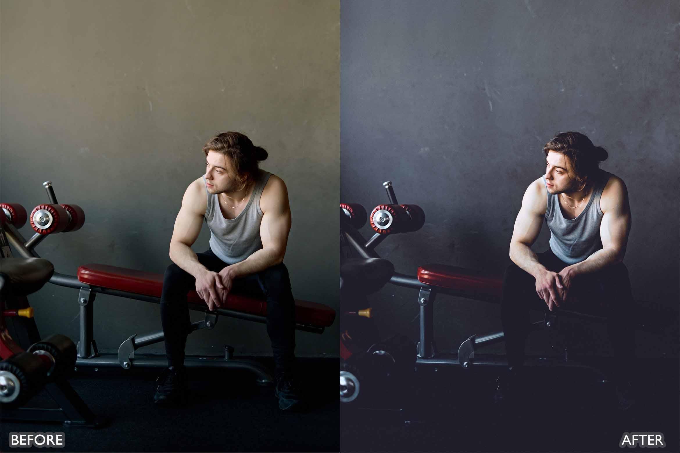 Gym & Fitness Lightroom Presets Pack - adobe lightroom presets, black presets, Blogger presets, Cinematic Presets, gym presets, instagram presets, lightroom presets, moody presets, Portrait presets, presets before and after, professional lightroom presets - aaapresets.com