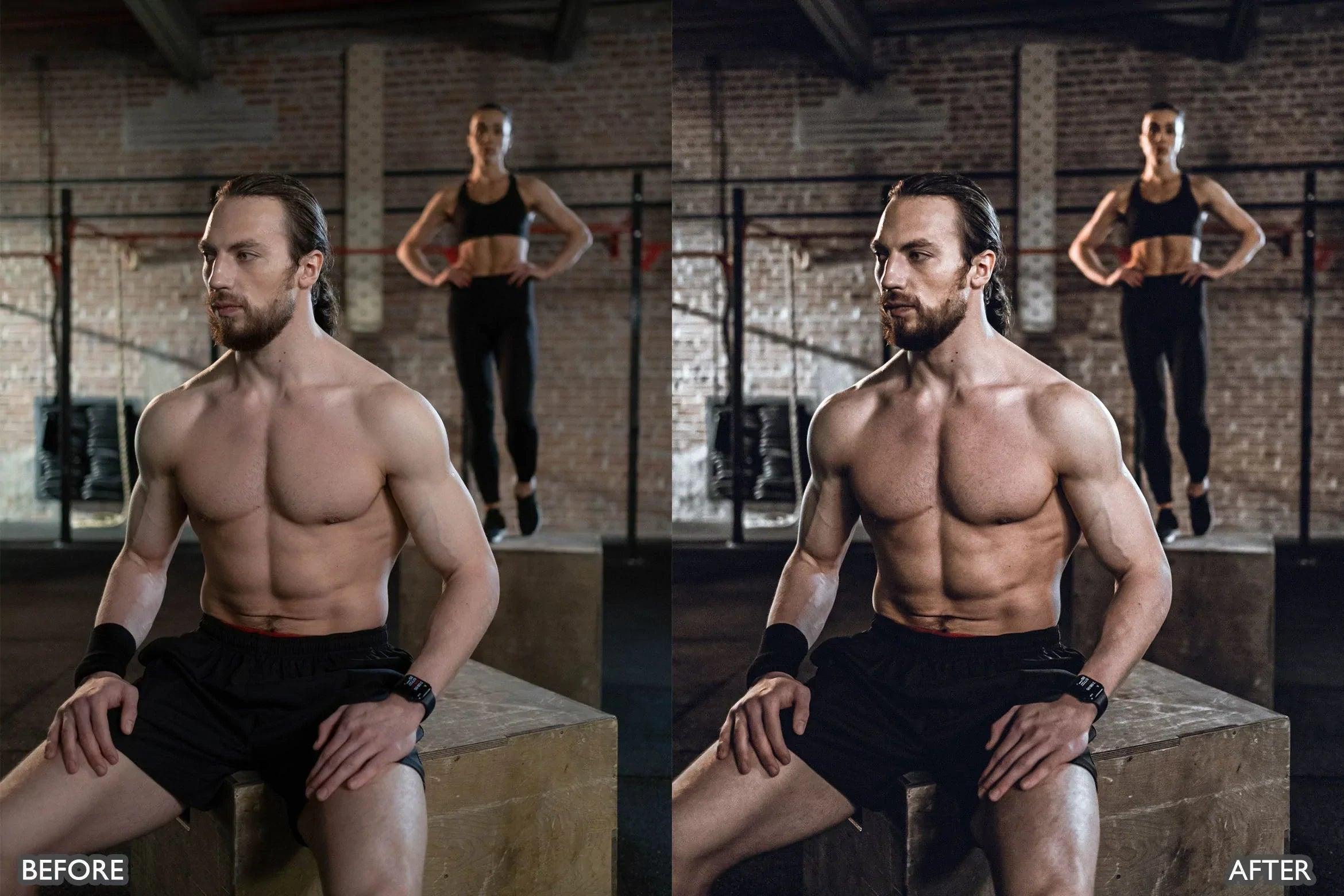 Gym Fitness Lightroom Presets - adobe lightroom presets, Blogger presets, bright presets, Cinematic Presets, gym presets, instagram presets, lightroom presets, Portrait presets, presets before and after, professional lightroom presets - aaapresets.com