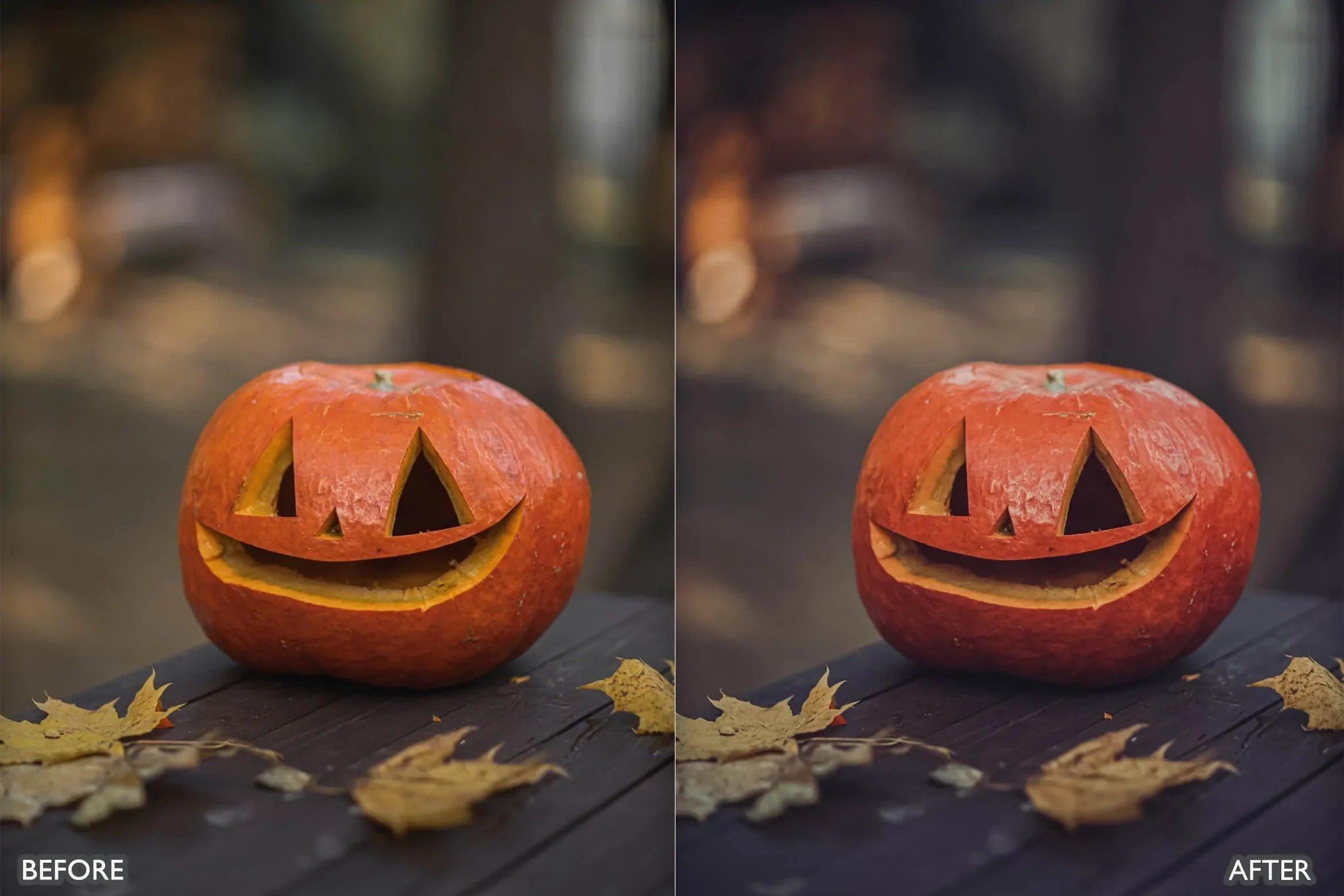 Halloween Autumn Fall Lightroom Presets - adobe lightroom presets, Blogger presets, brown presets, Cinematic Presets, cream presets, Fall Presets, instagram presets, lightroom presets, Minimalist presets, Portrait presets, presets before and after, professional lightroom presets - aaapresets.com