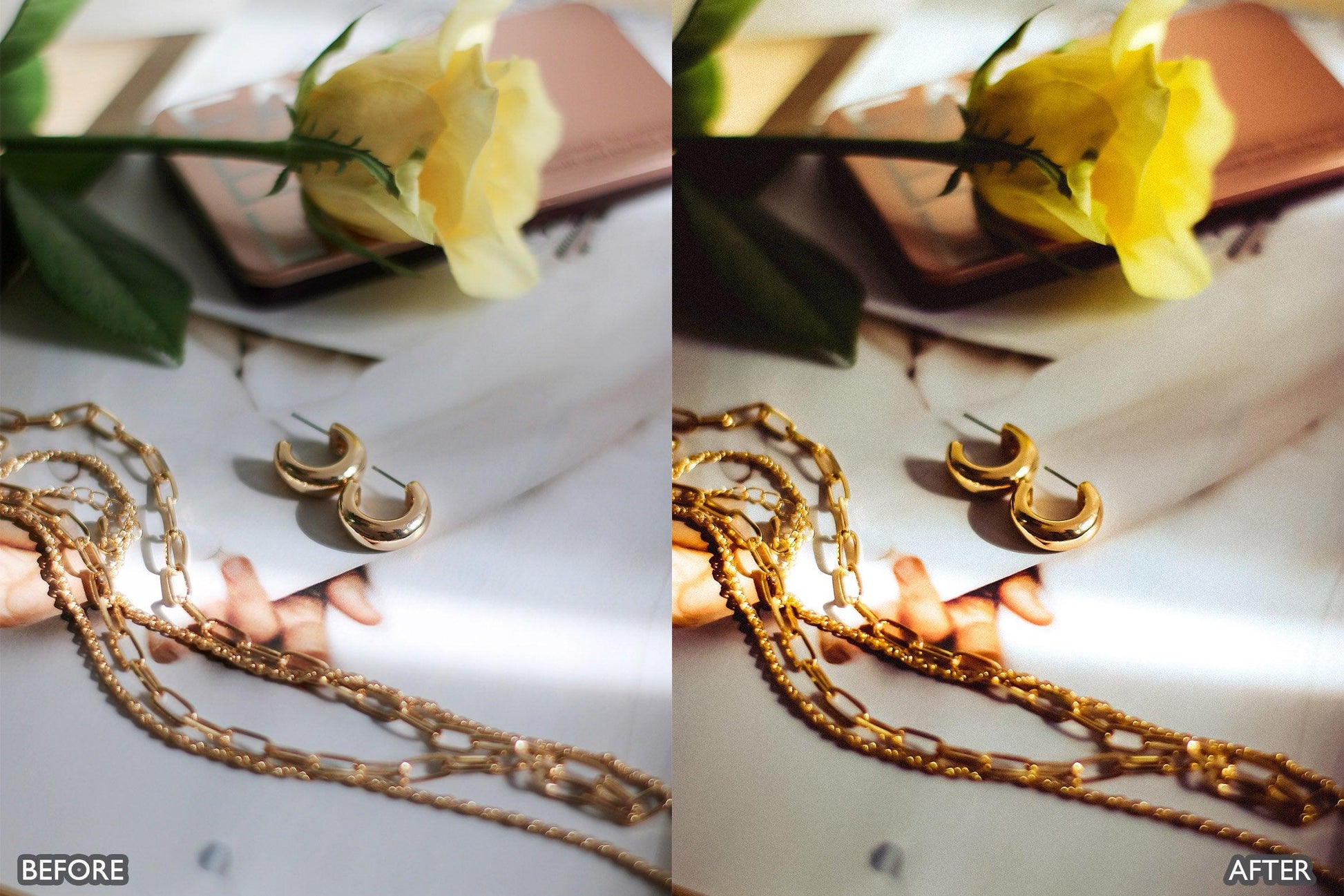 Jewelry Product Photography Lightroom Presets - adobe lightroom presets, black presets, Cinematic Presets, instagram presets, jewelry presets, lightroom presets, Minimalist presets, Monochrome presets, presets before and after, professional lightroom presets - aaapresets.com