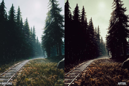 Landscape and Nature Dark Green Lightroom Presets - adobe lightroom presets, Blogger presets, bright presets, Cinematic Presets, HDR presets, instagram presets, landscape presets, lightroom presets, moody presets, Nature presets, presets before and after, professional lightroom presets - aaapresets.com