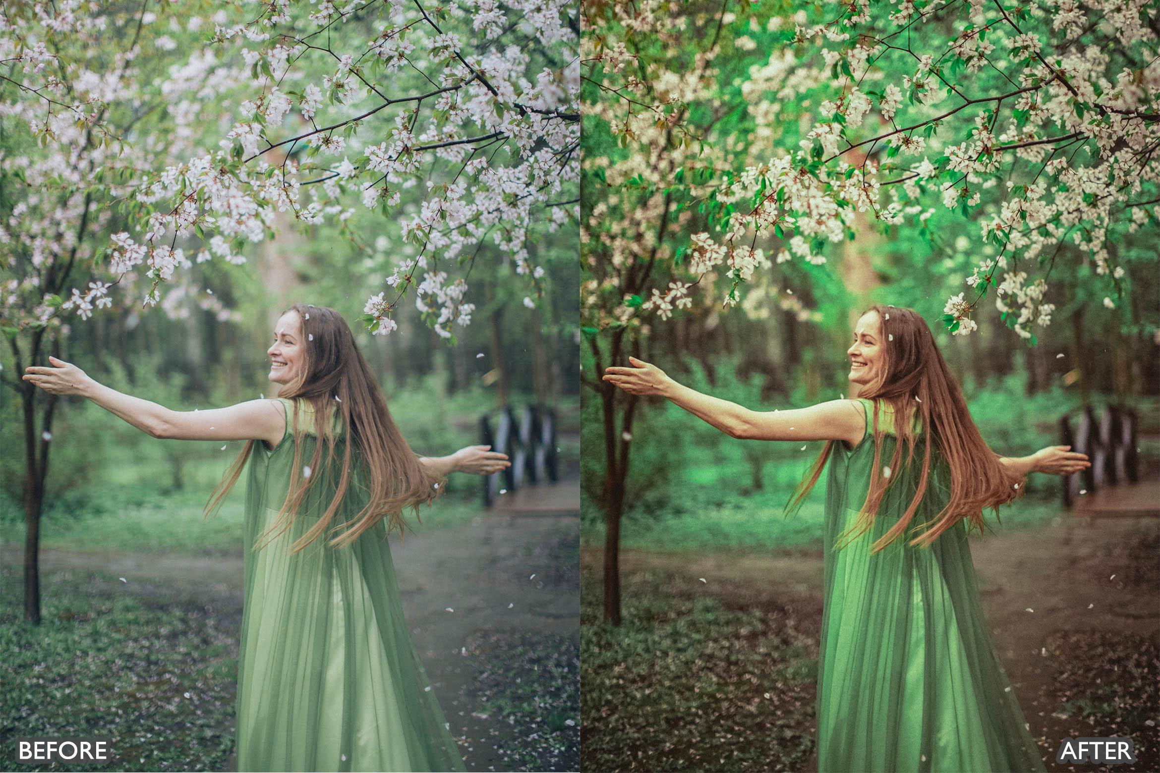 Landscape and Nature Green Lightroom Presets - adobe lightroom presets, Blogger presets, Cinematic Presets, instagram presets, landscape presets, lightroom presets, moody presets, Nature presets, Portrait presets, presets before and after, professional lightroom presets - aaapresets.com