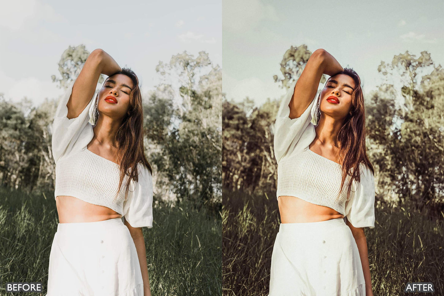 Lightroom Moody Sunset Presets For Photo Retouching - adobe lightroom presets, Blogger presets, Cinematic Presets, instagram presets, lightroom presets, moody presets, Portrait presets, presets before and after, professional lightroom presets, sunset presets - aaapresets.com