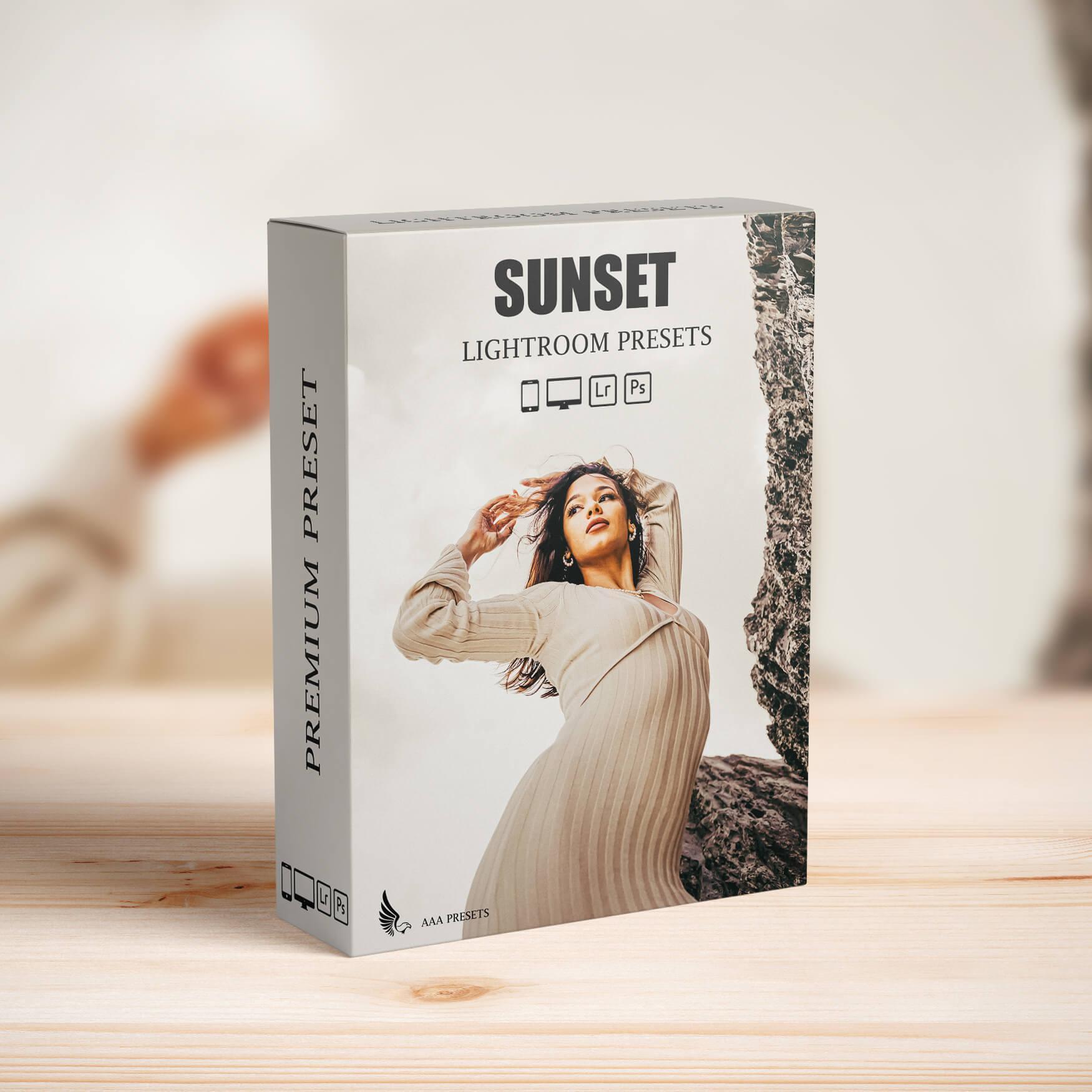 Lightroom Moody Sunset Presets For Photo Retouching - Lightroom Presets - by AAA Presets