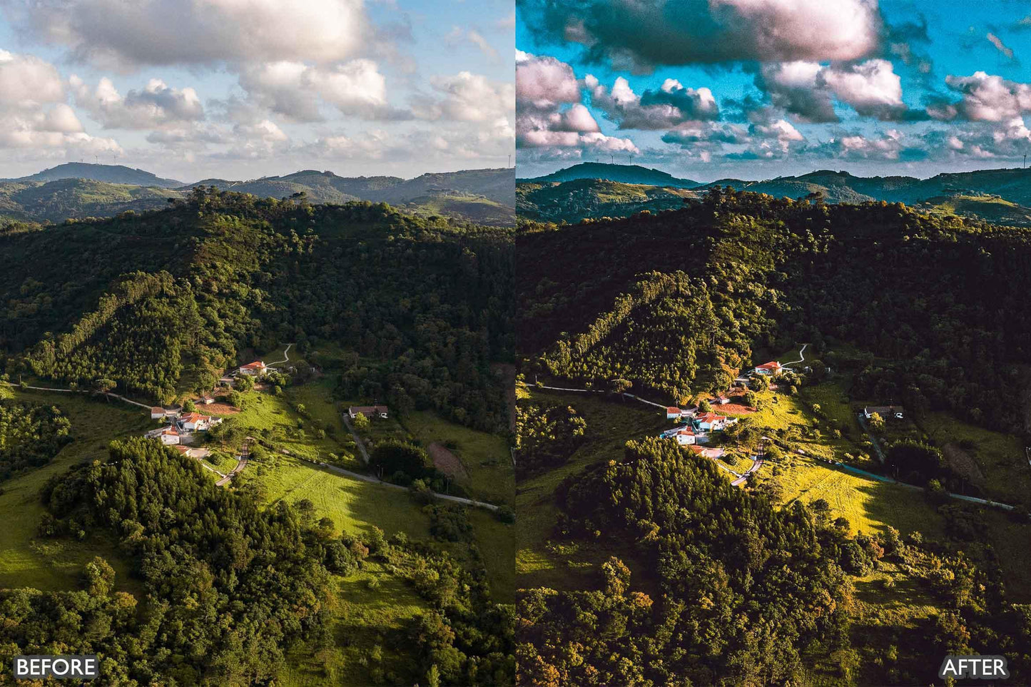 Lightroom Presets for Aerial & Drone Photography - adobe lightroom presets, Cinematic Presets, Drone presets, instagram presets, landscape presets, lightroom presets, presets before and after, professional lightroom presets - aaapresets.com